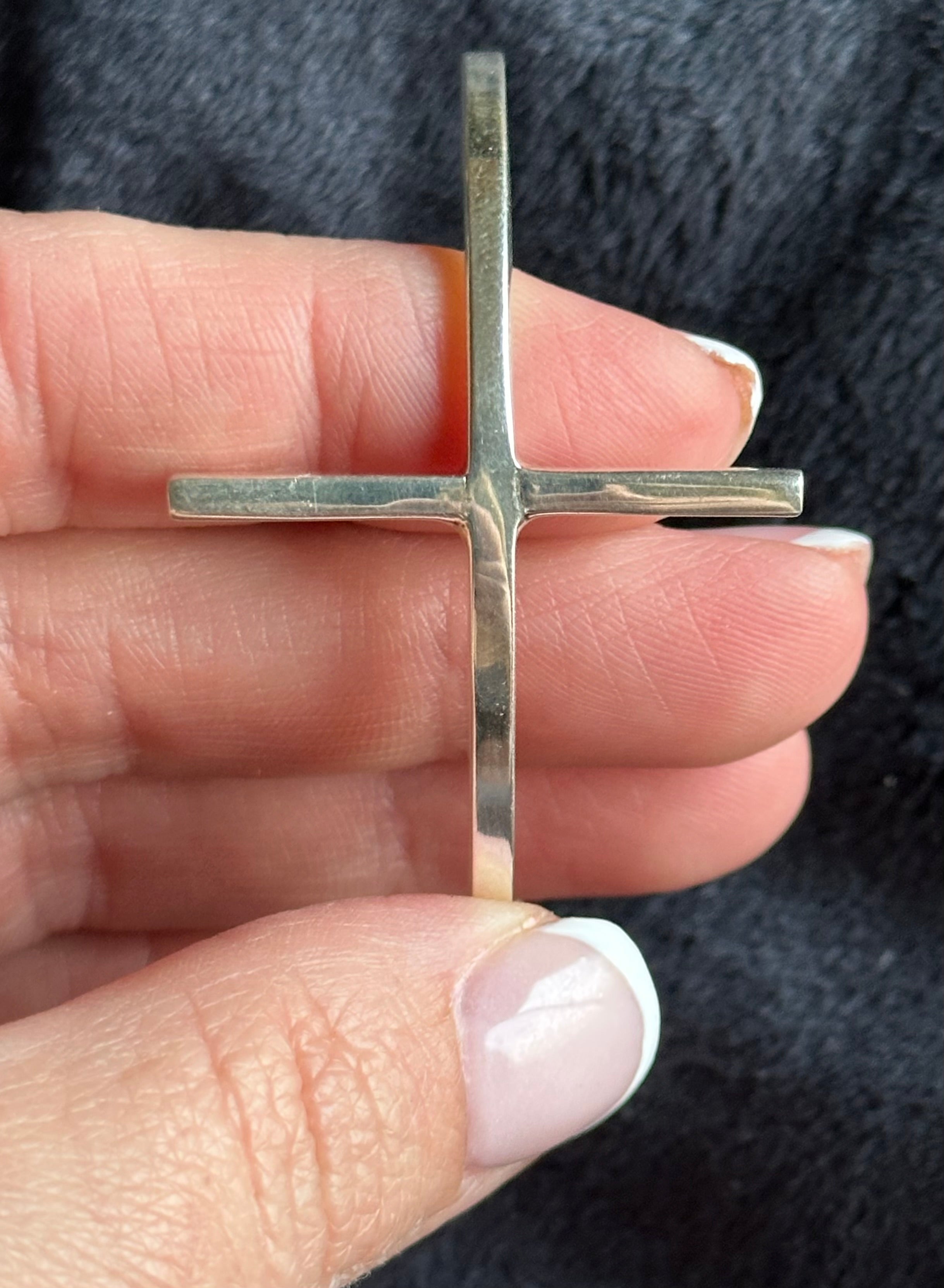 Cruz Cuff Sterling Silver Bracelet