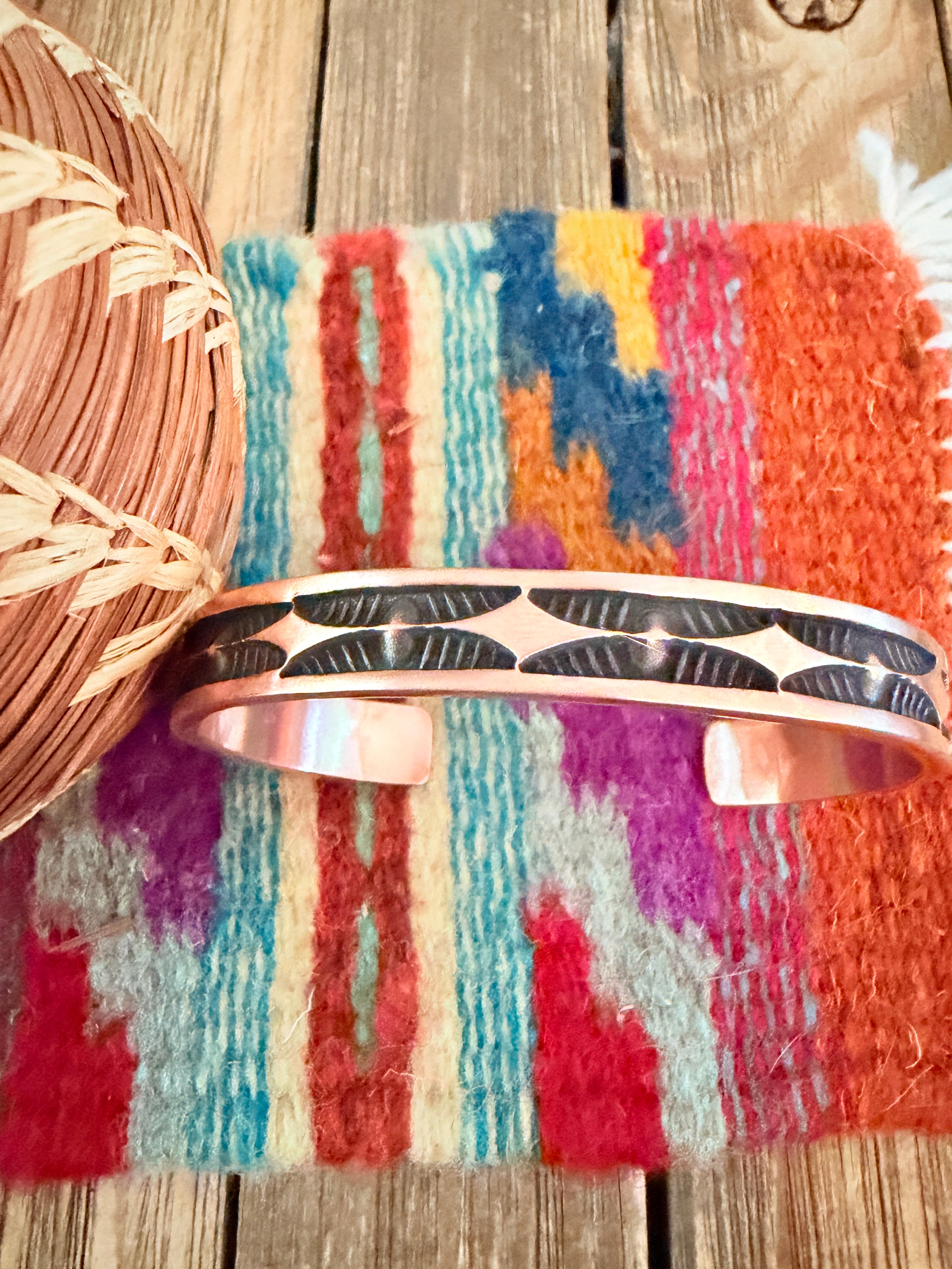 Handcrafted Copper Cuff Bracelet Jake Tahe