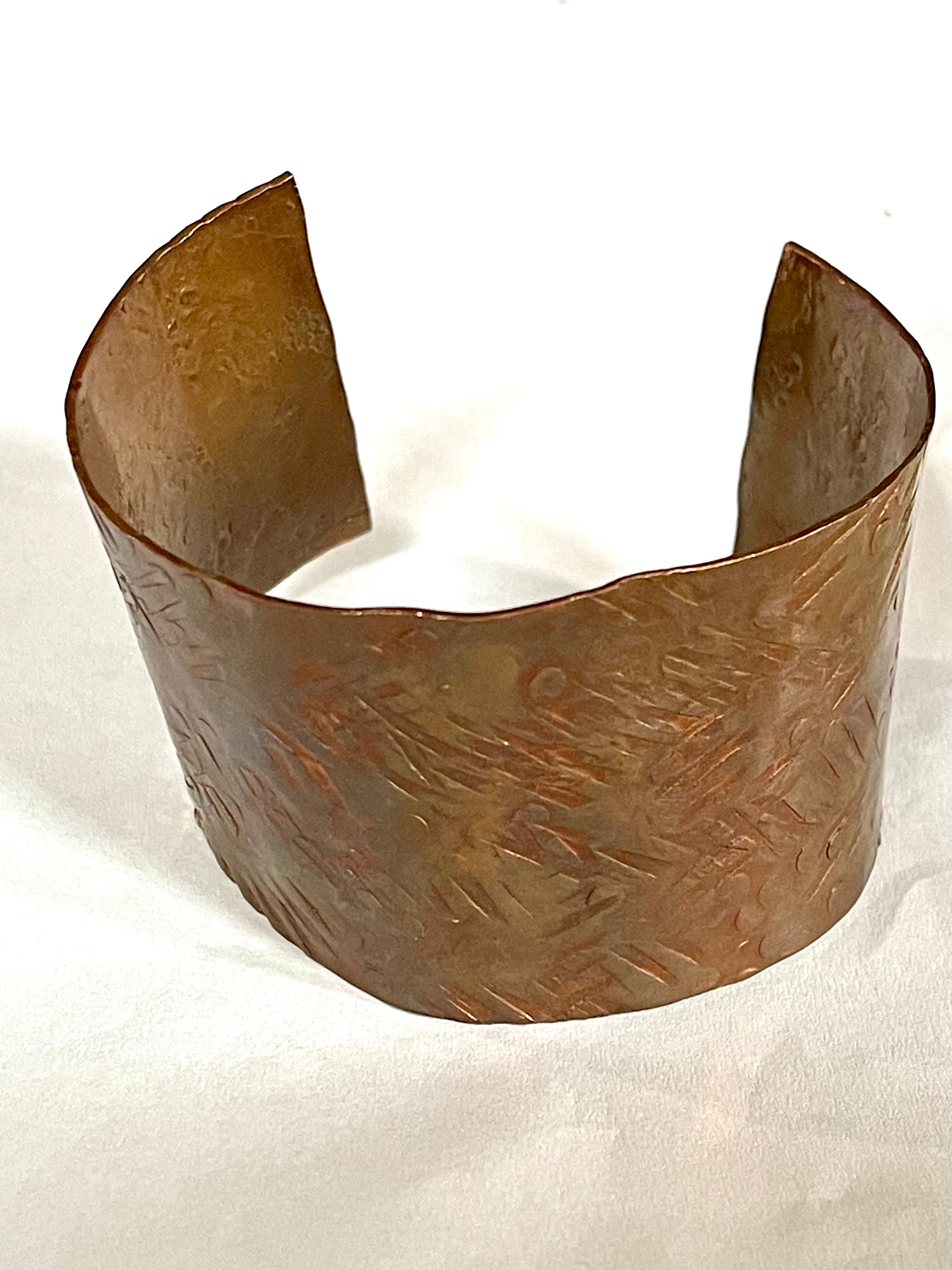 Vintage Handmade Copper Cuff