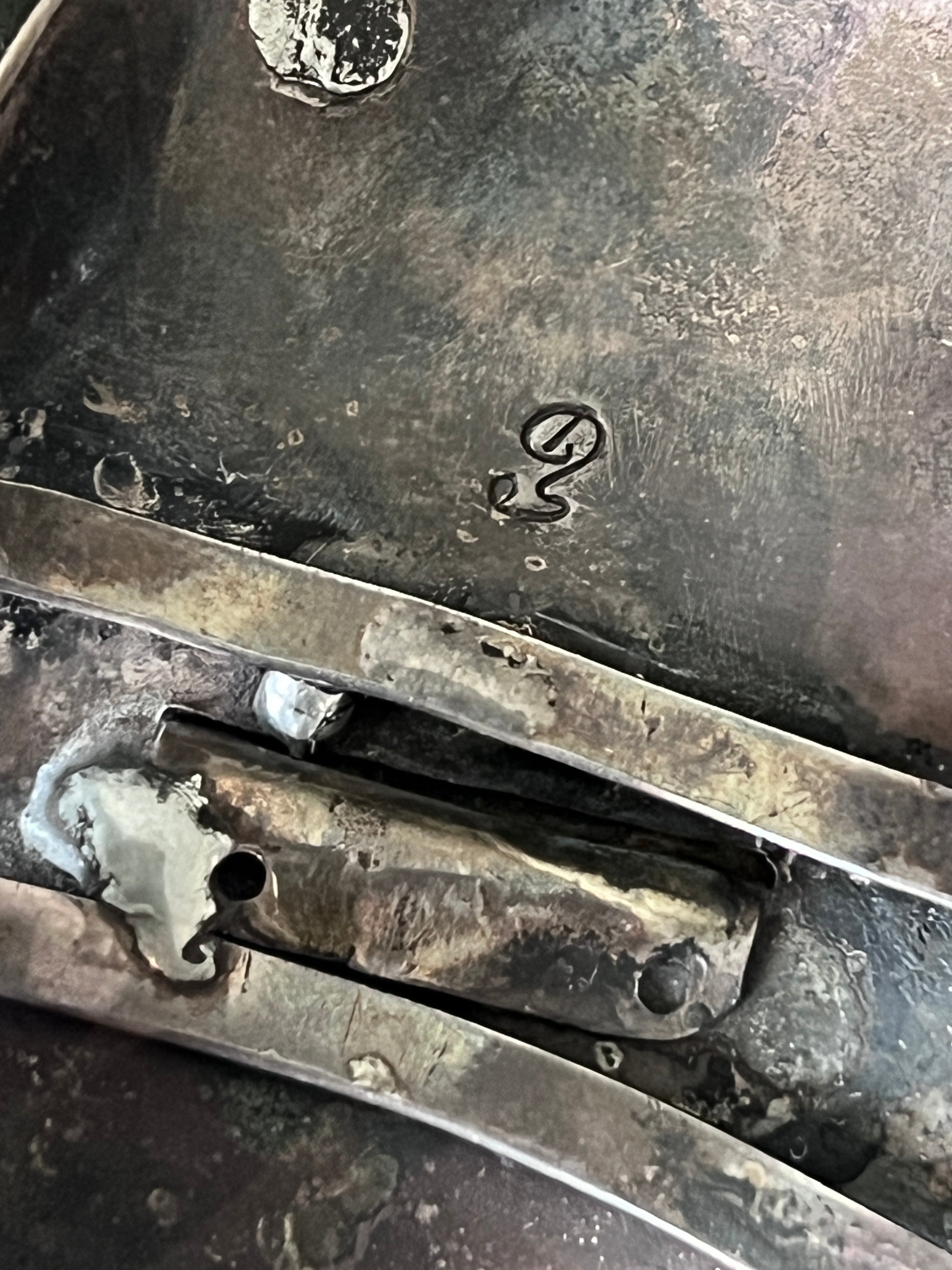 Insane Old Pawn Sterling Silver, Morgan Dollar, Buffalo Nickel and Turquoise Cuff Bracelet