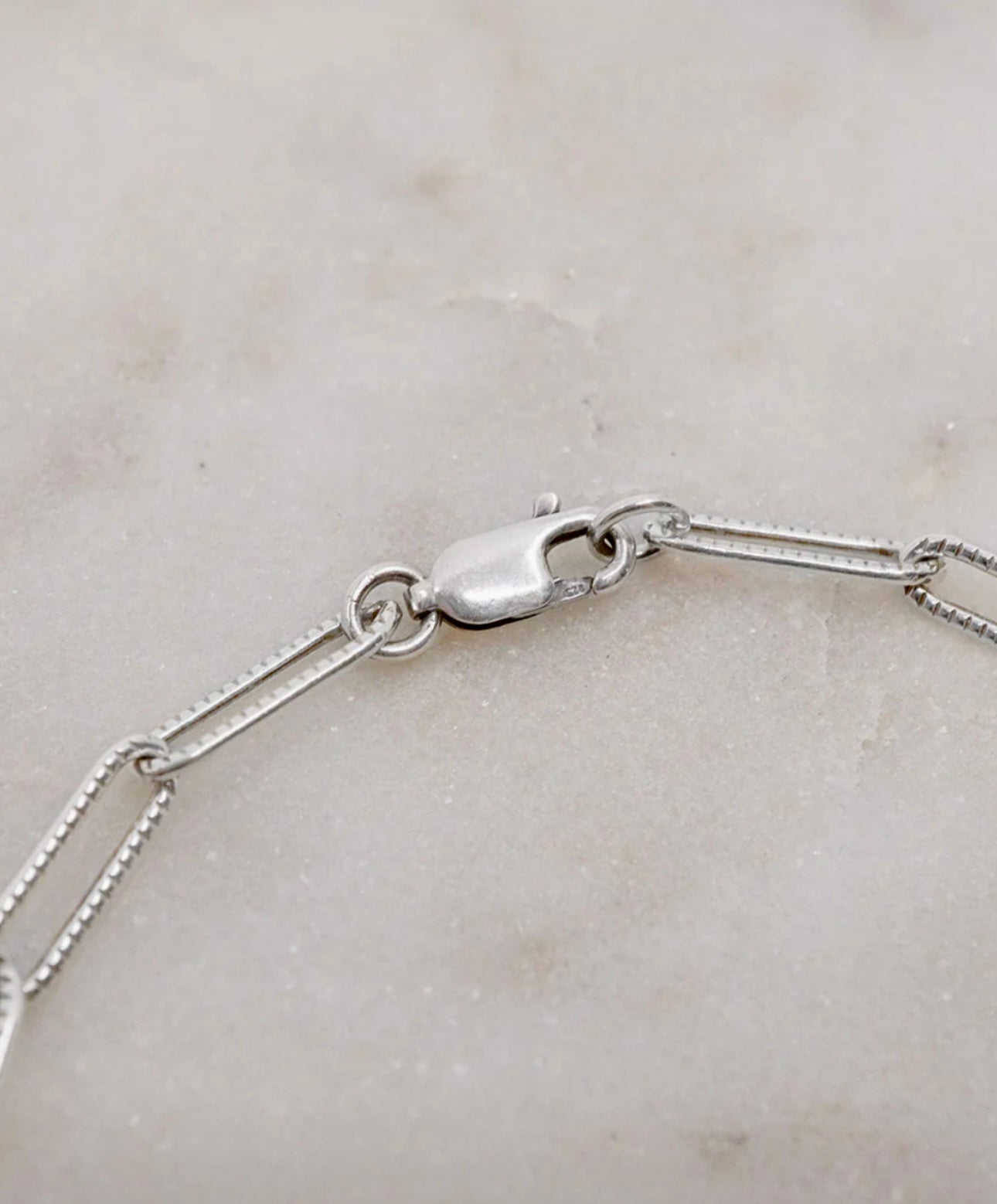 Signs and Symbols Mixed Metals Sterling Silver Charm Necklace