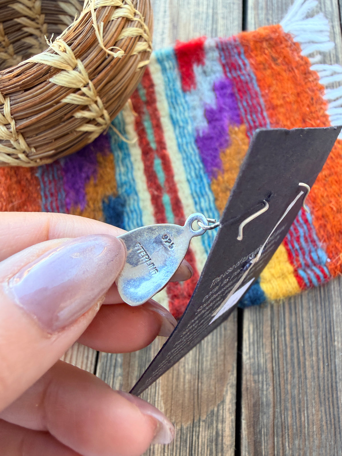 Handcrafted Sterling Silver Kokopelli Earring and Pendant Set