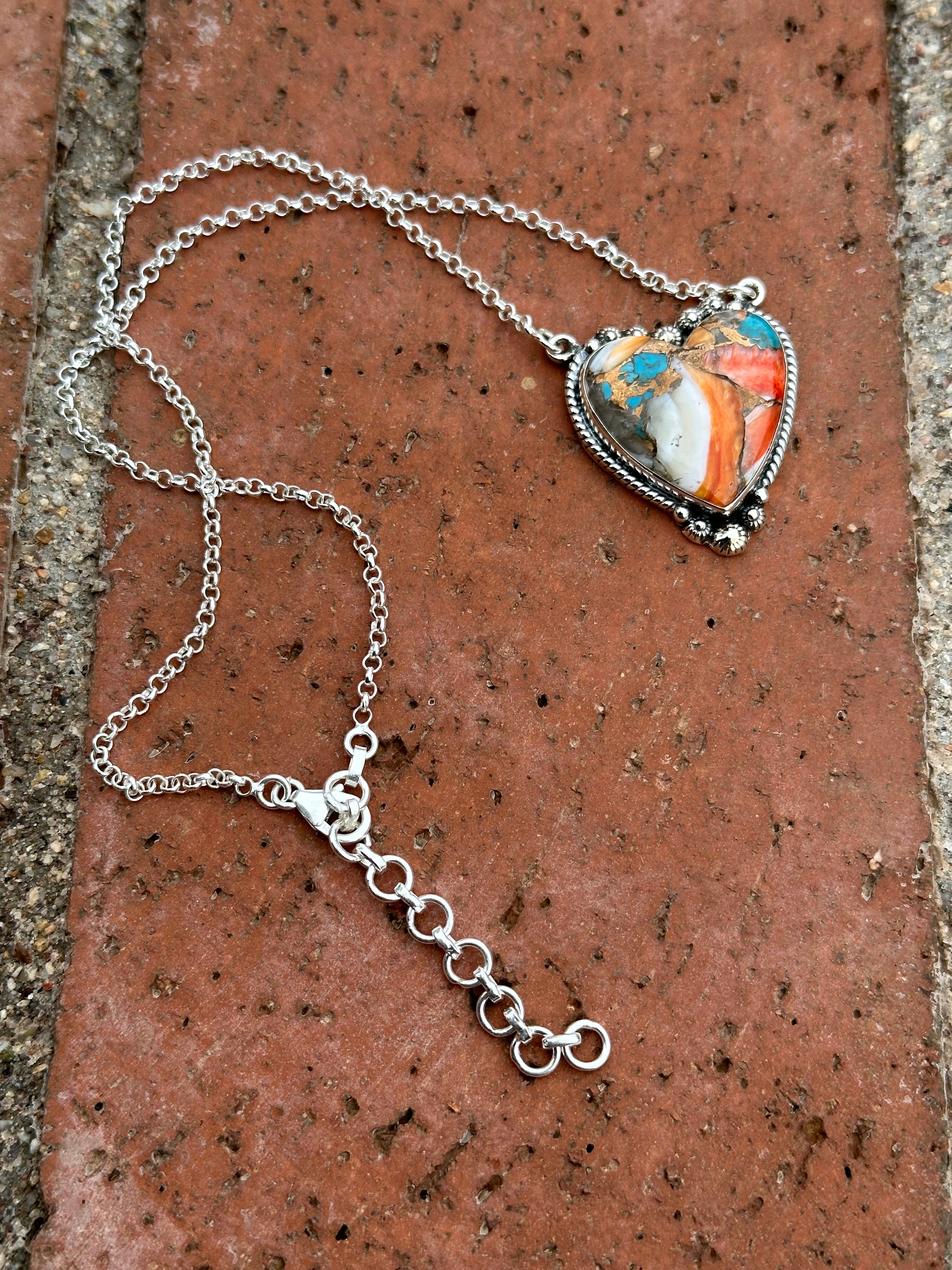 Handmade Sterling Silver  Dream Heart Necklaces