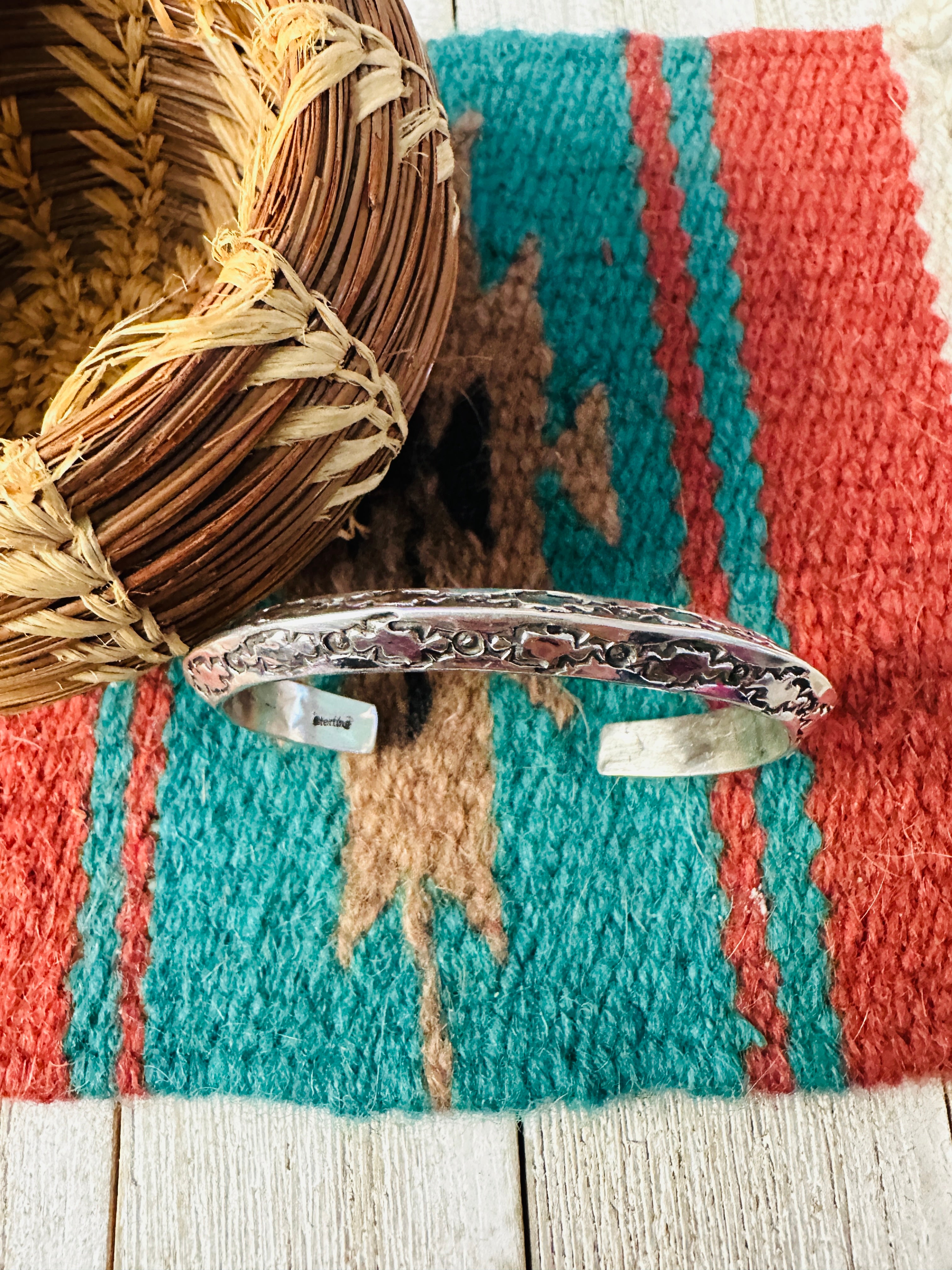 Handcrafted Sterling Silver Cuff Bracelet