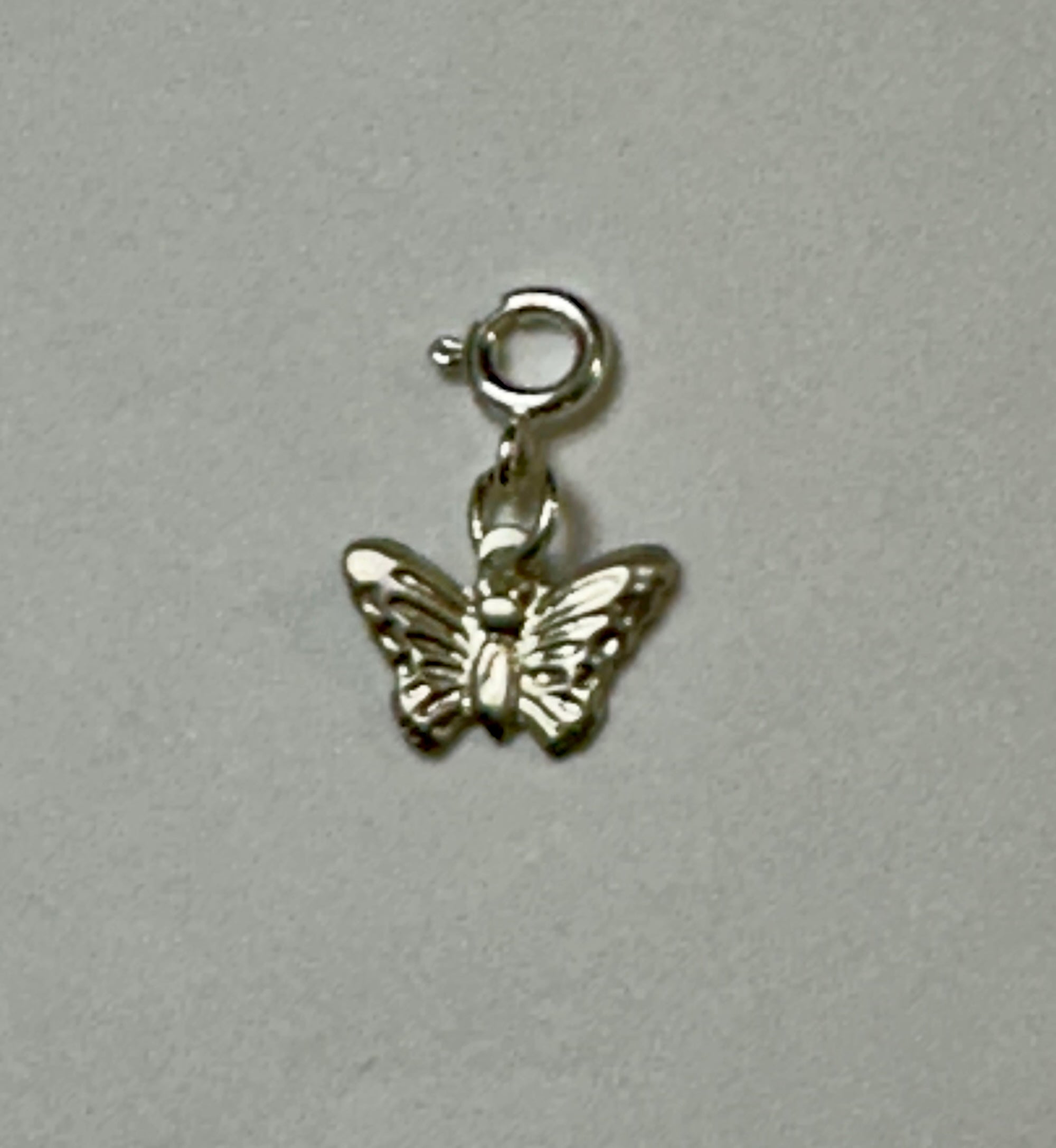 Sterling Silver Butterfly Charm