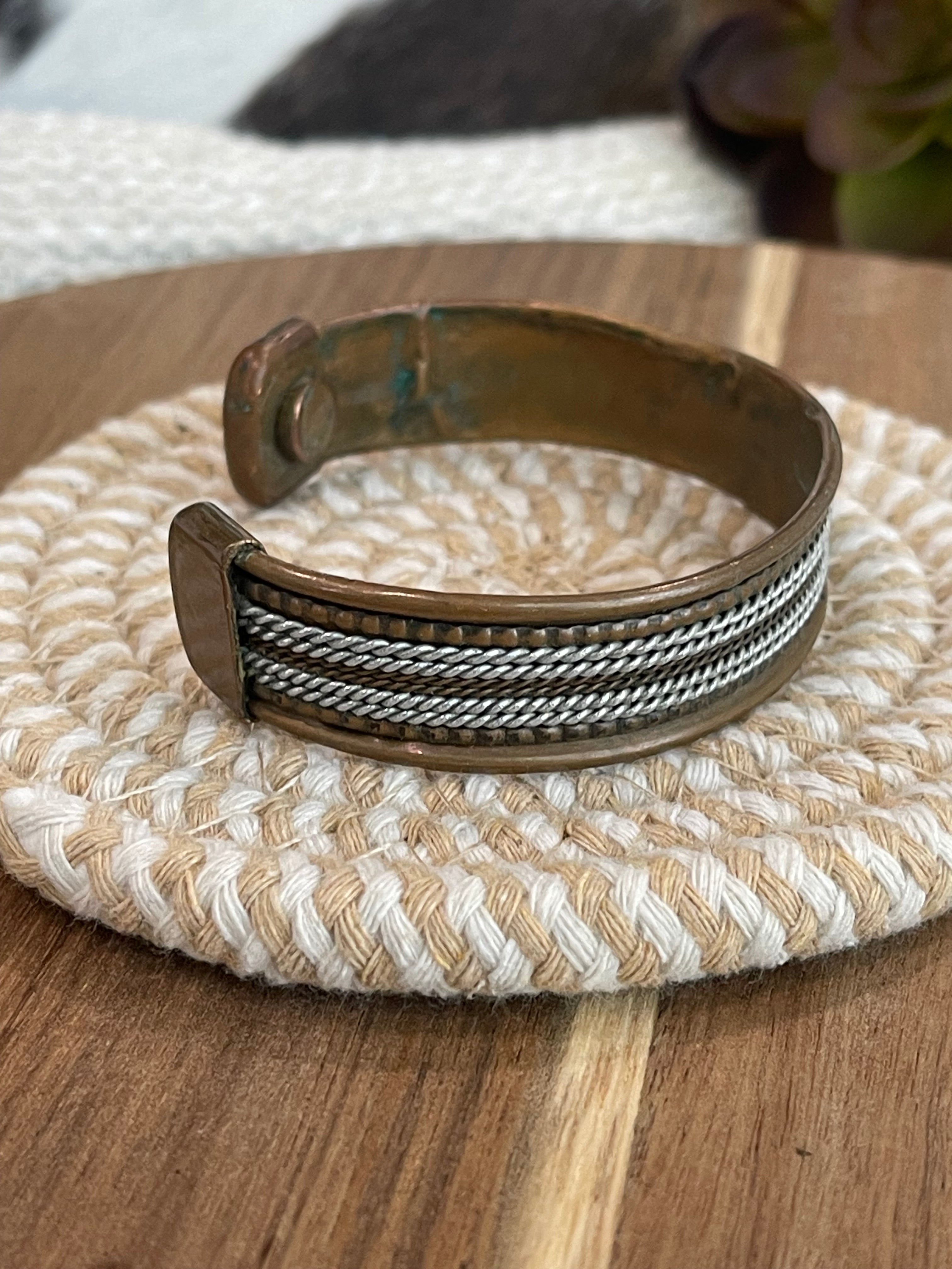 Vintage Handmade Copper Cuff