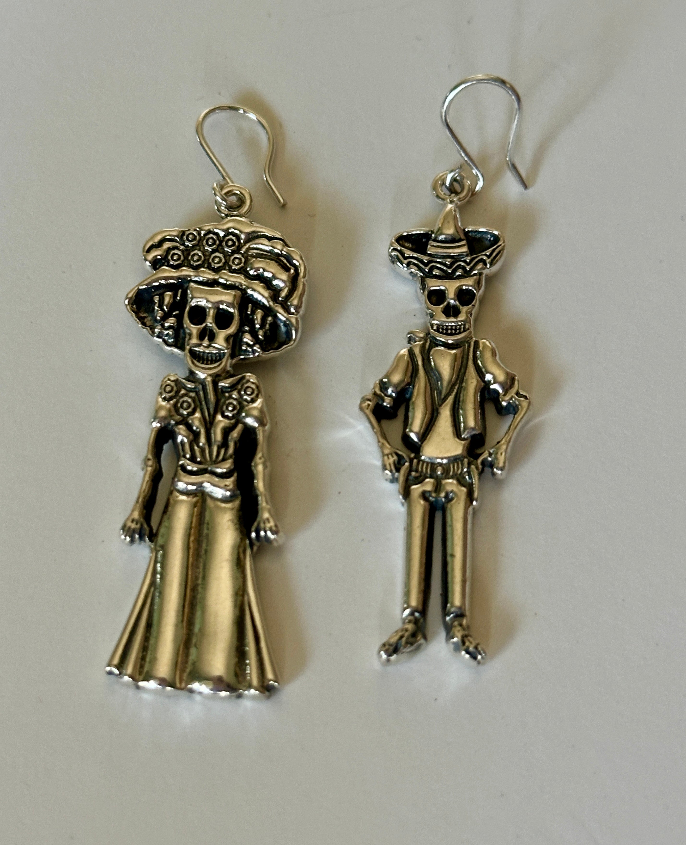 Catrina Couple Sterling Silver Earrings