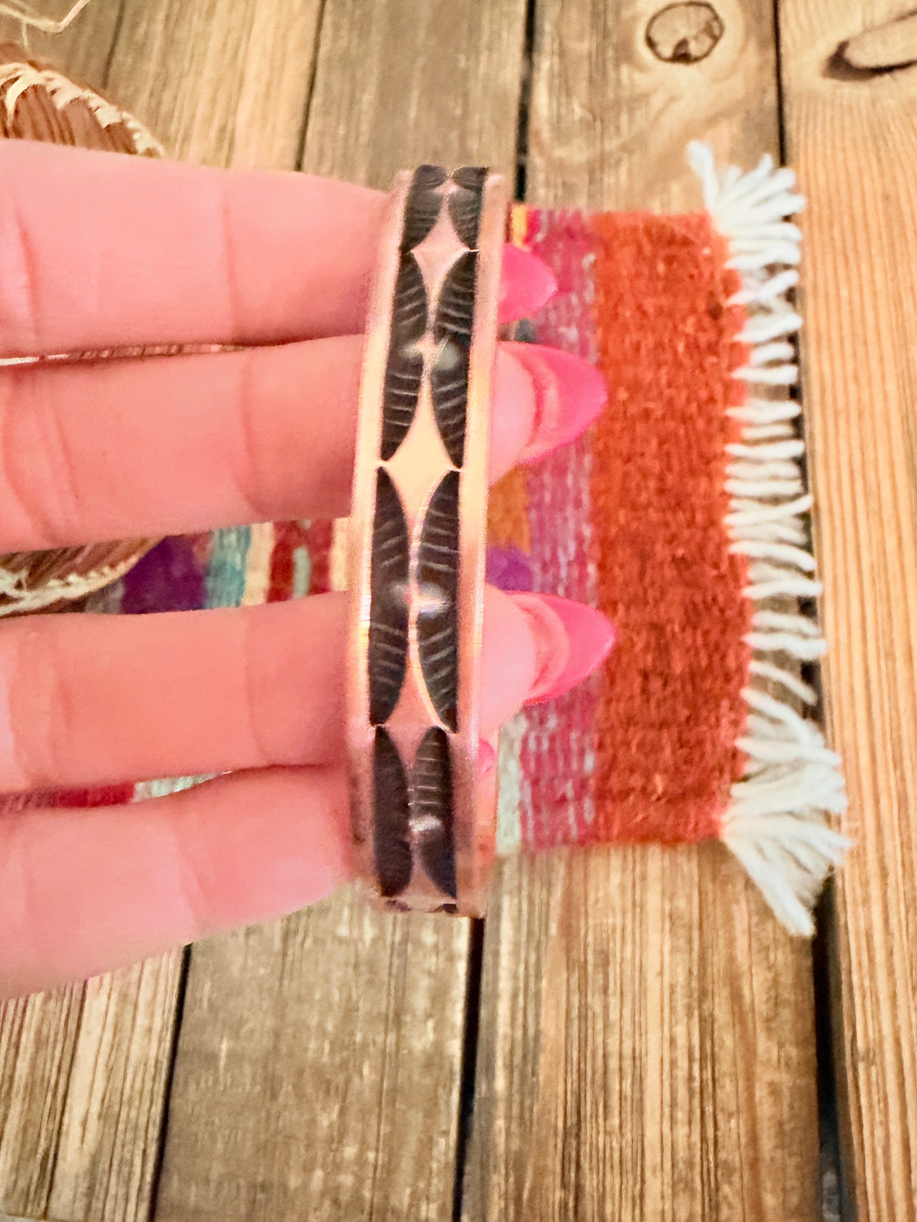 Handcrafted Copper Cuff Bracelet Jake Tahe