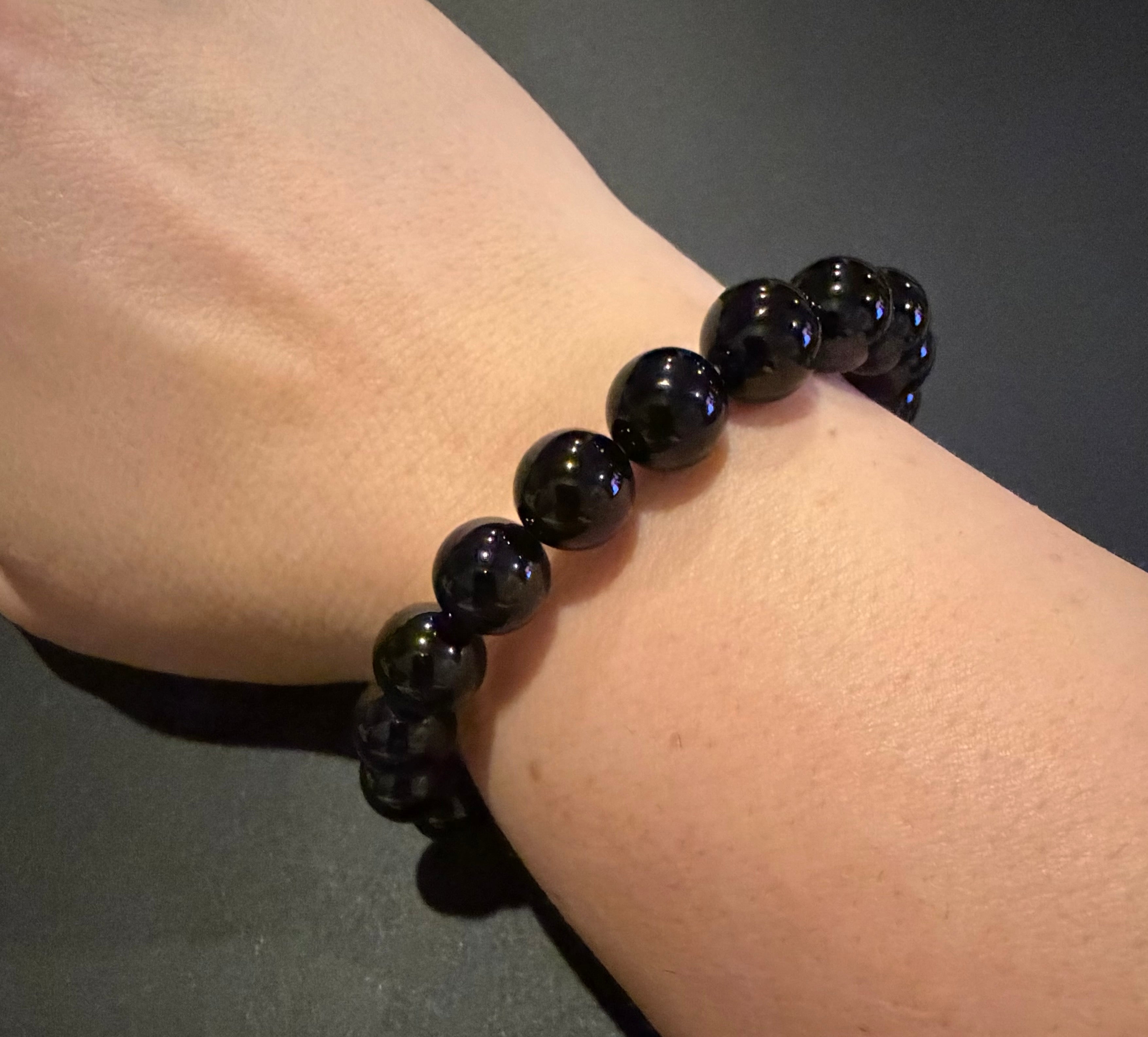 Black Tourmaline 10mm Bracelet
