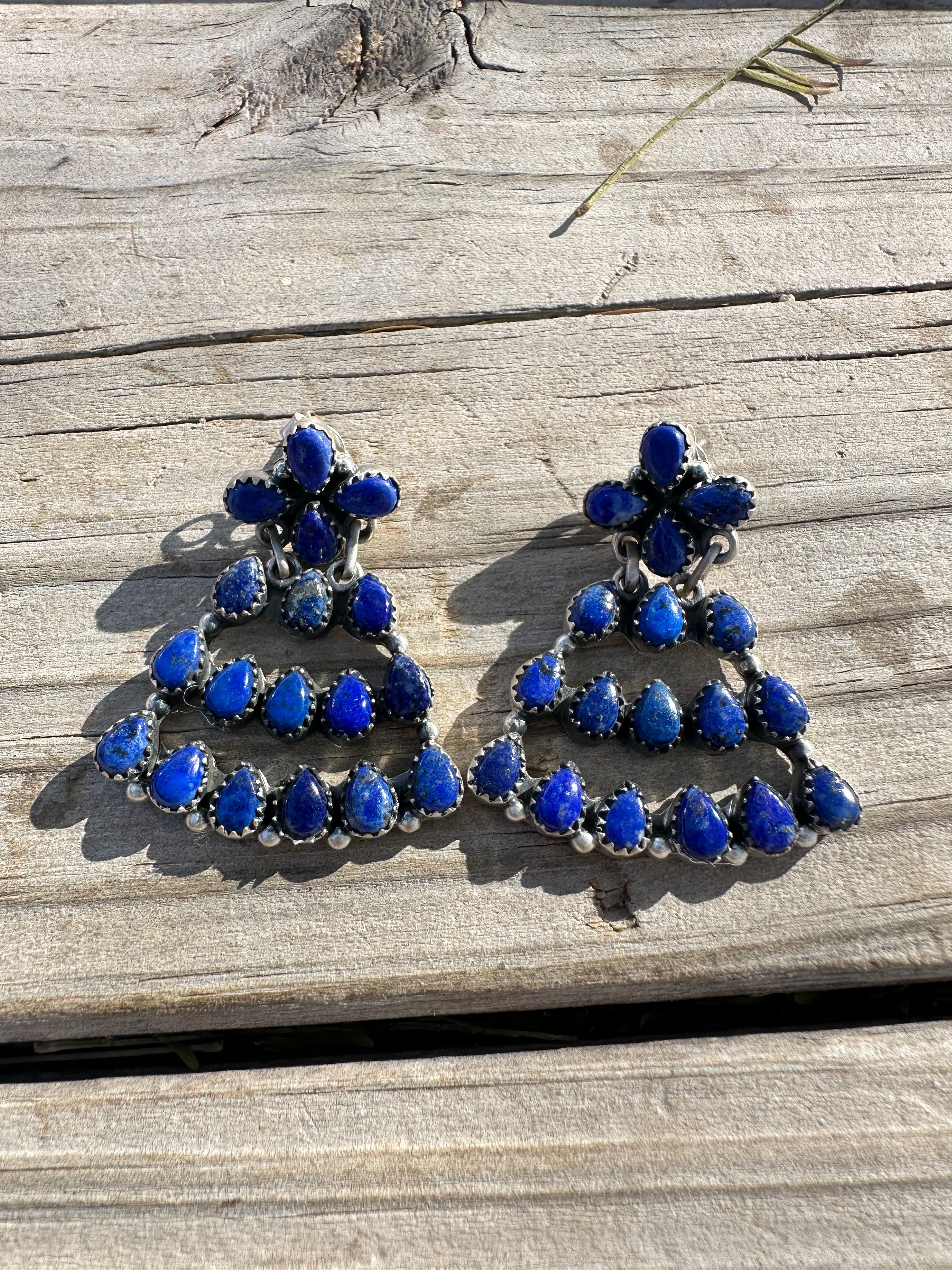 Handmade Sterling Silver Montana Earrings