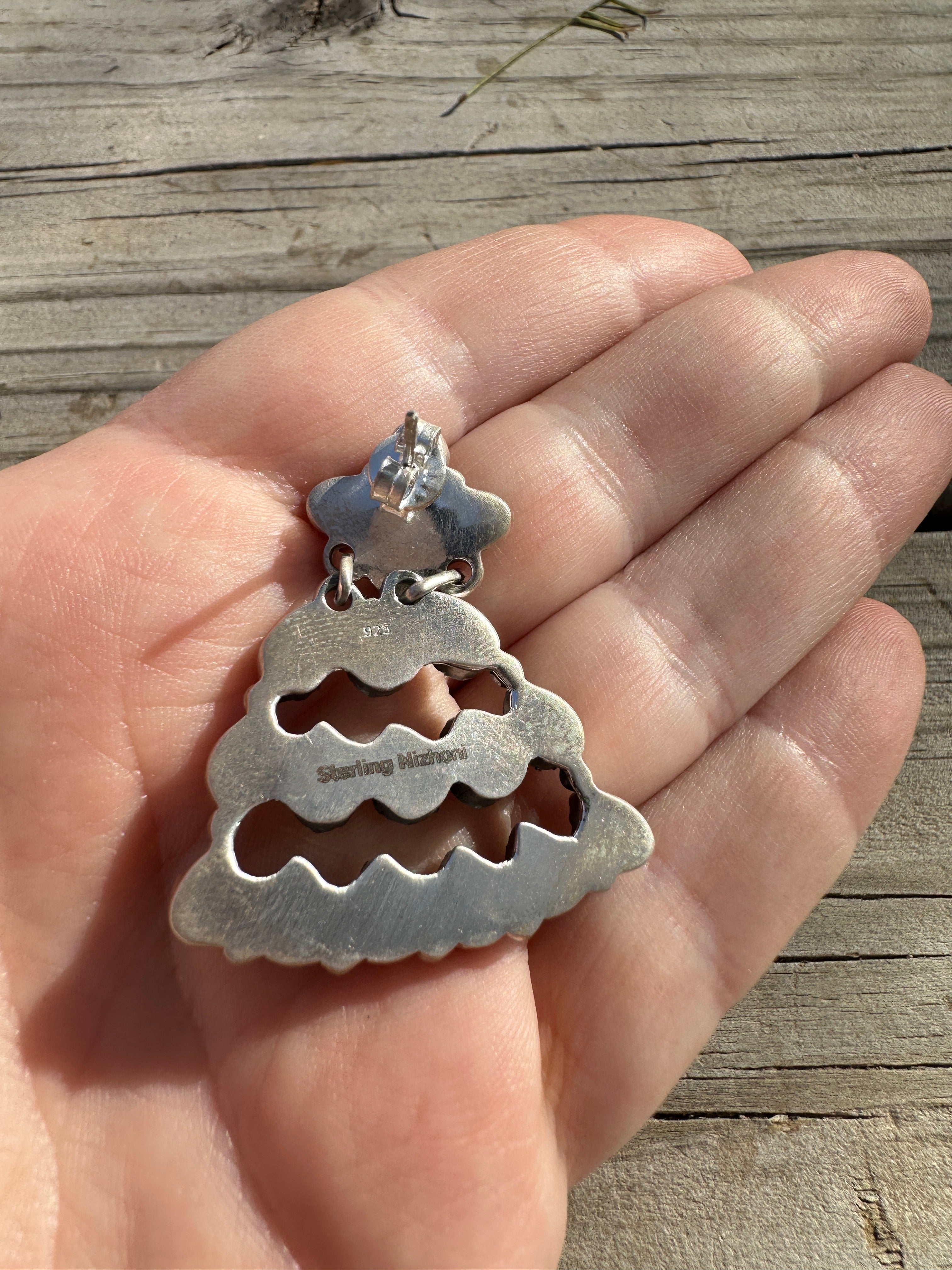 Handmade Sterling Silver Montana Earrings