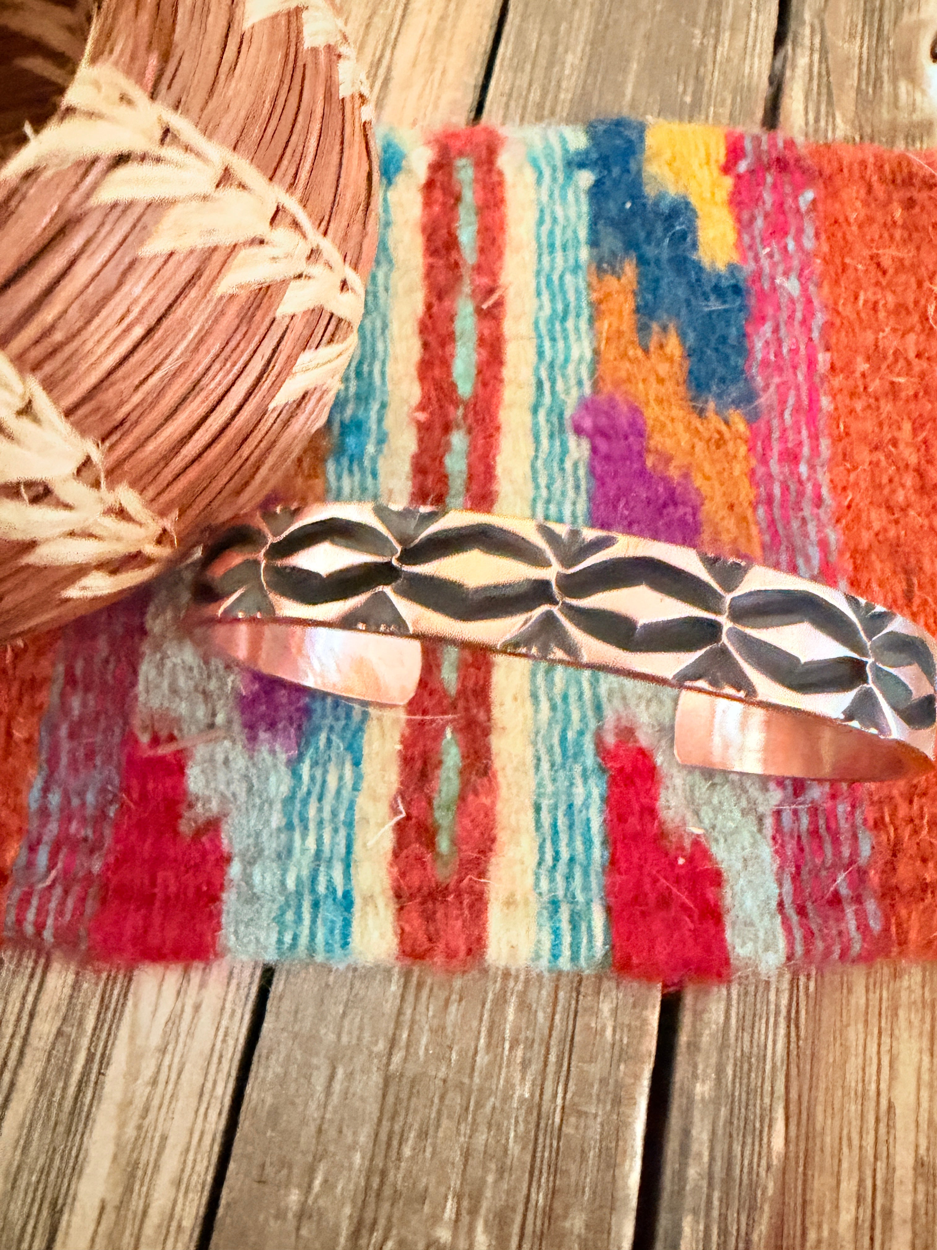 Handcrafted Copper Cuff Bracelet Jake Tahe
