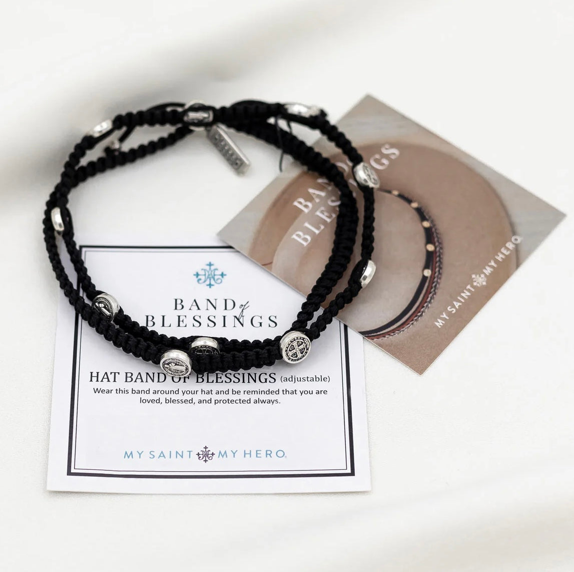 Band of Blessings Hat Band (Black)