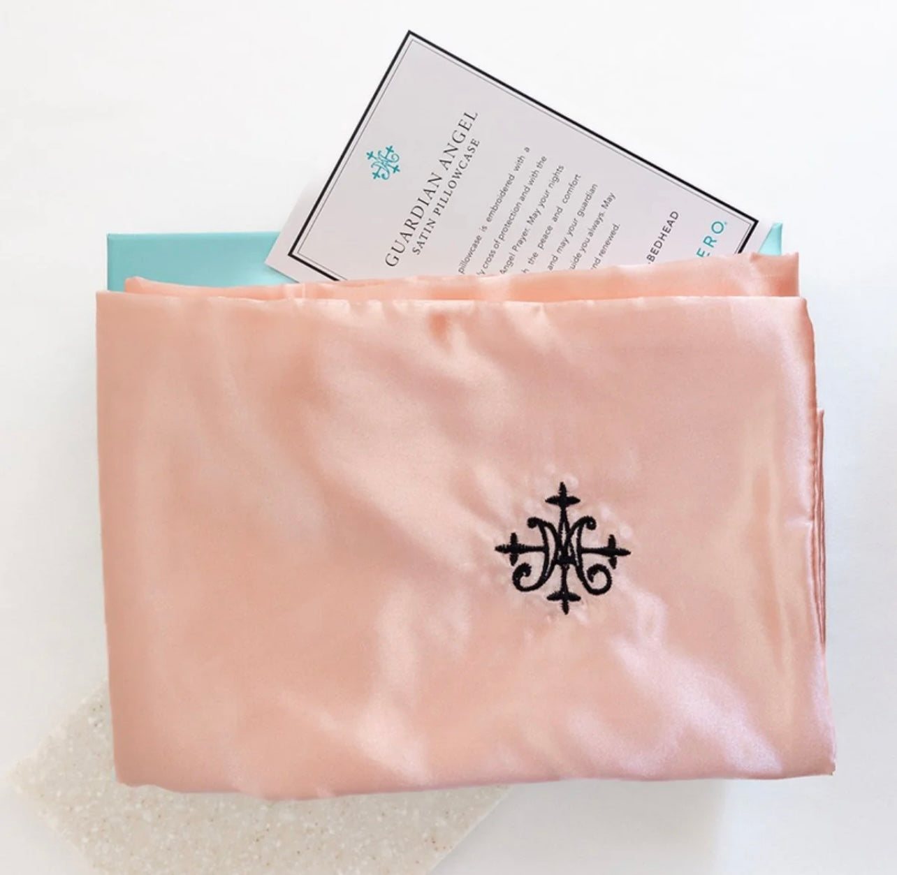 Guardian Angel Soft Satin Pillowcase [Pink](Standard Size)