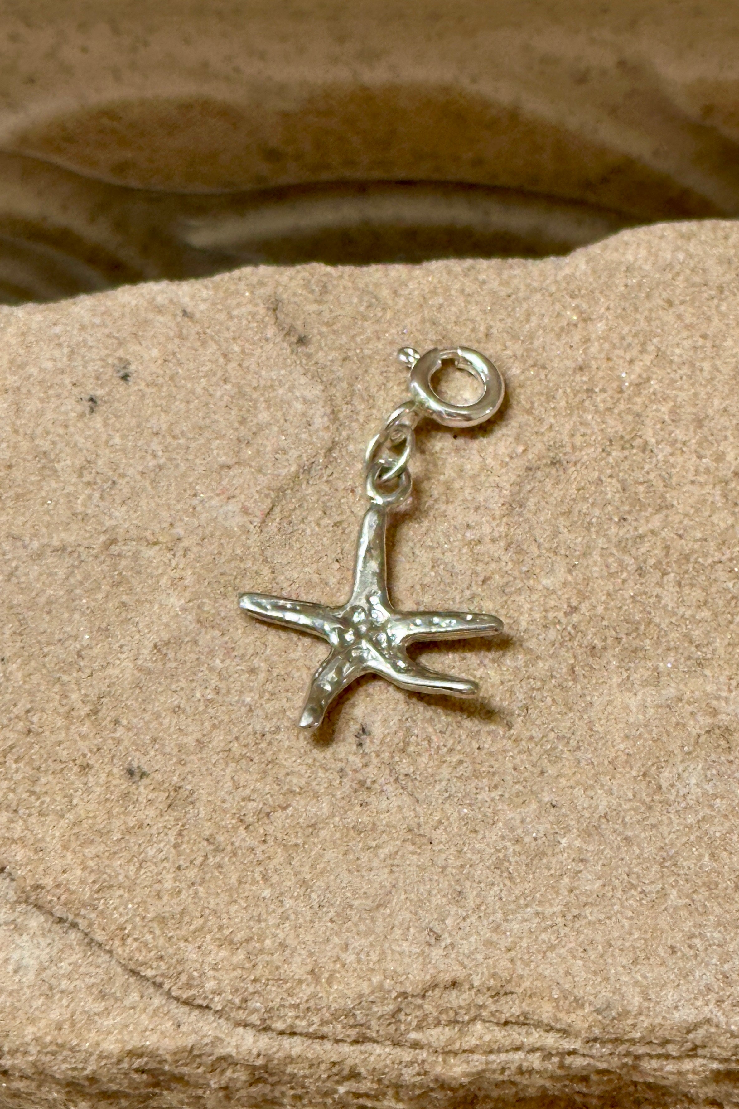 Sterling Silver Starfish Charm
