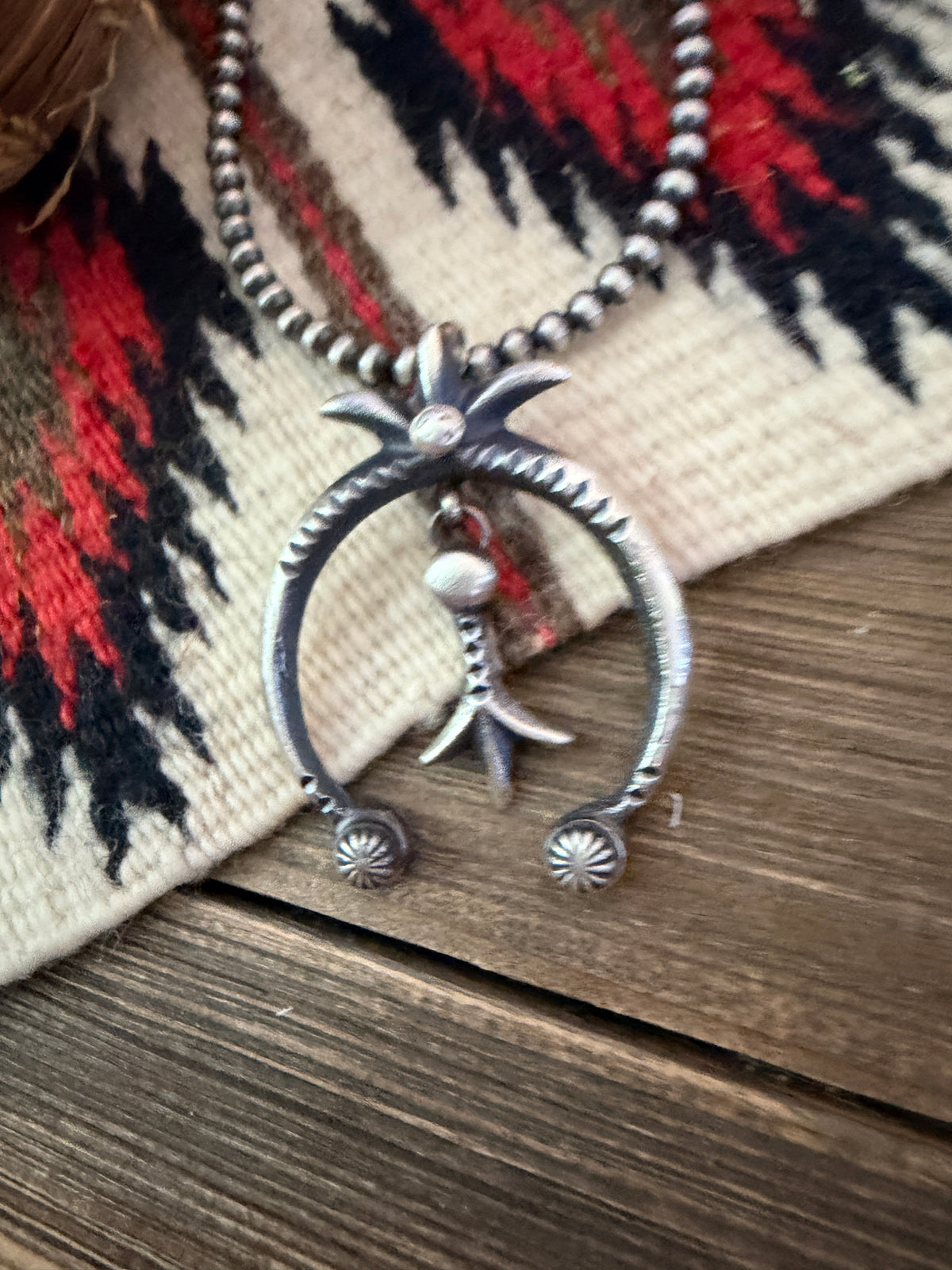Handcrafted Sterling Silver Naja Pendant by Martha Cayatineto