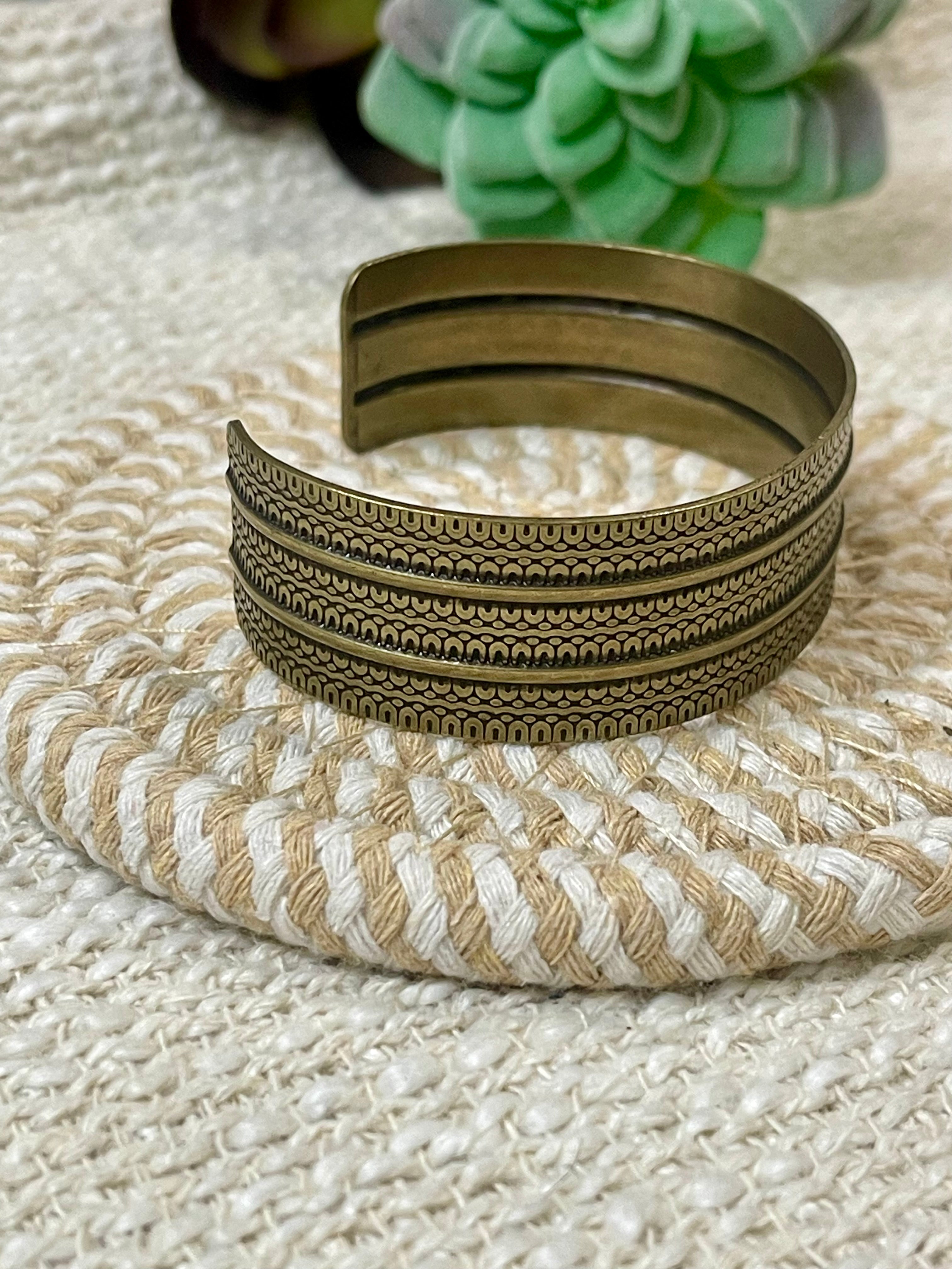 Vintage Handmade Copper Cuff