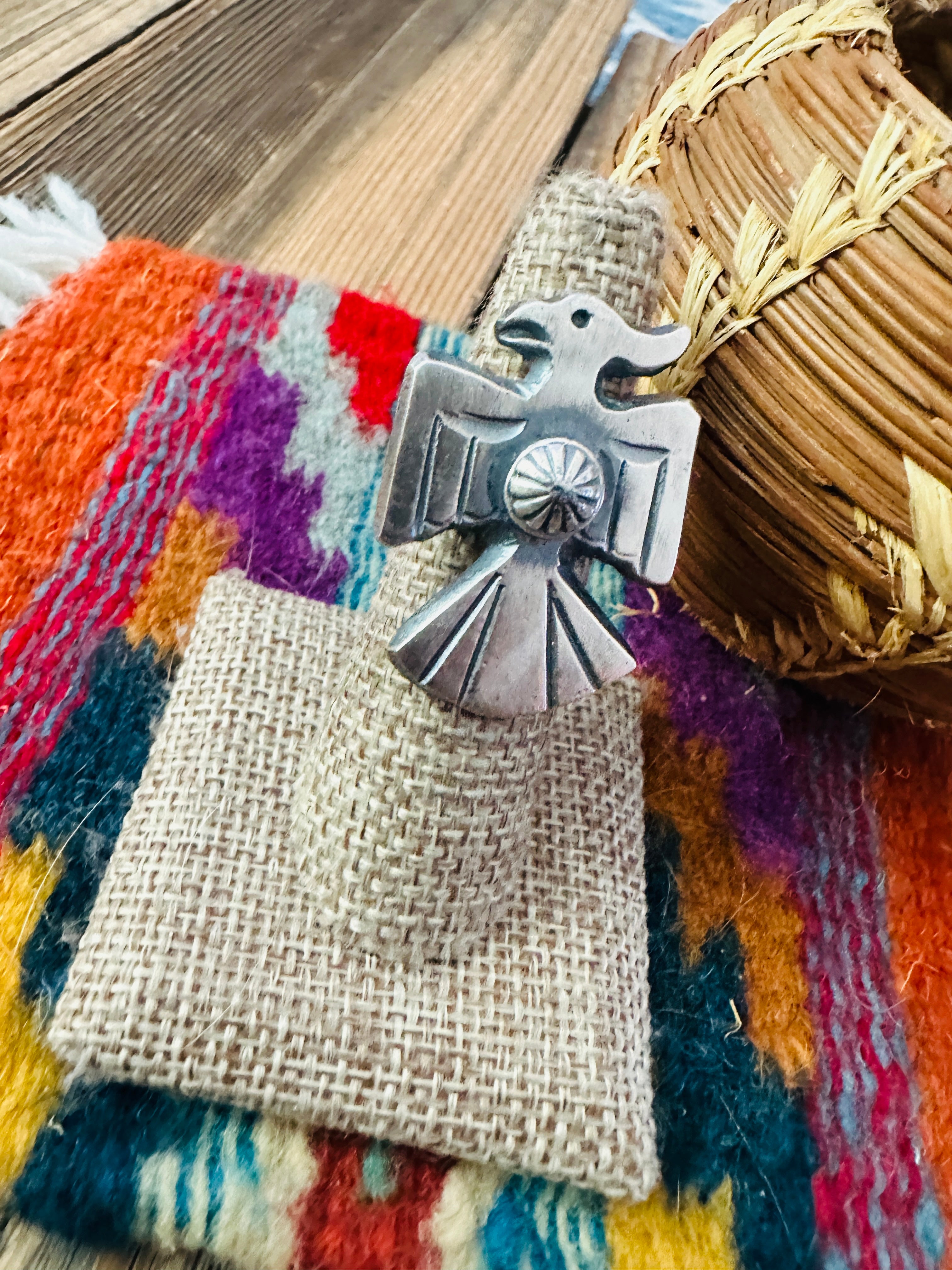 Handcrafted Sterling Silver Thunderbird Ring by Chimney Butte