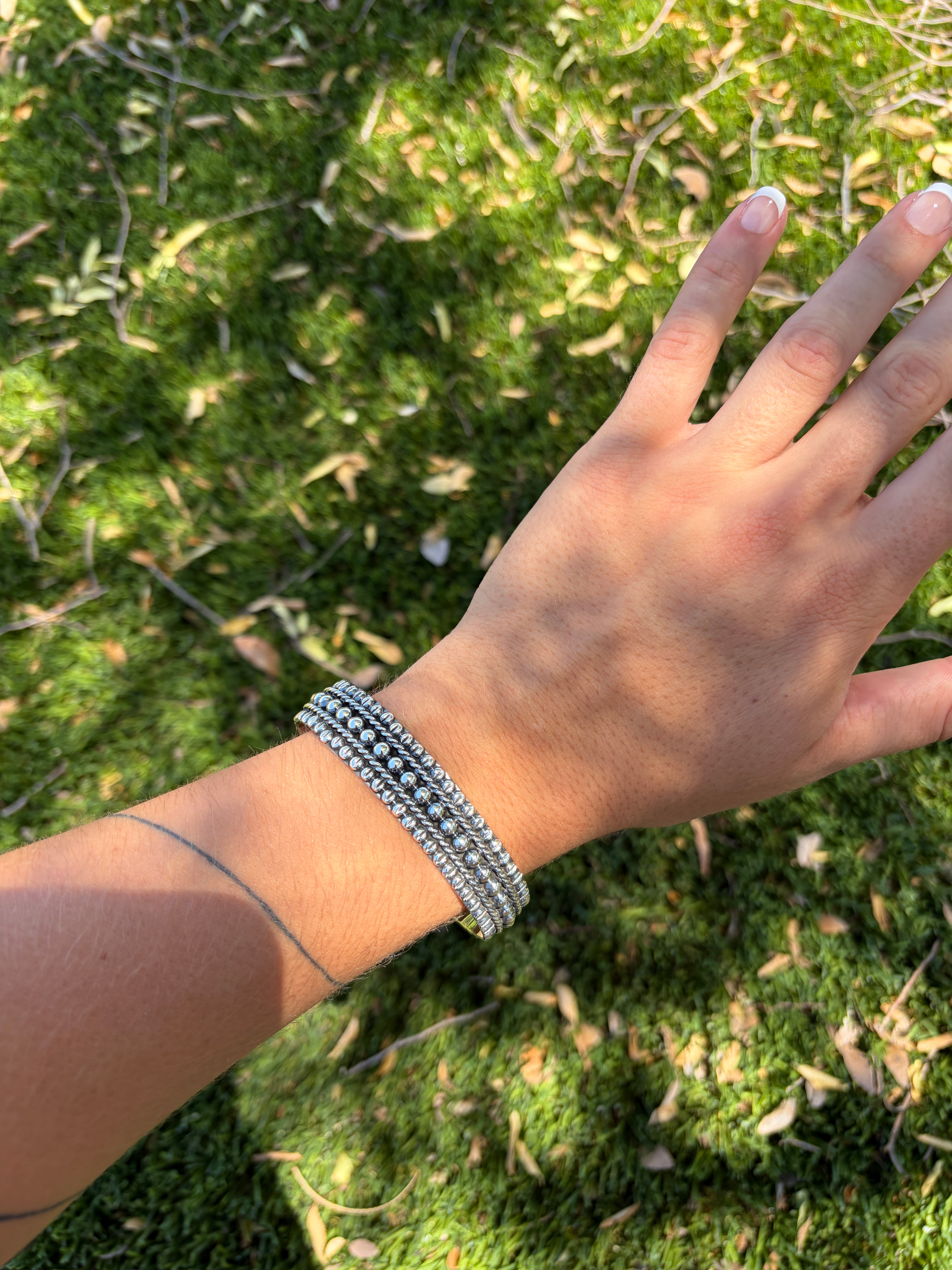 Handcrafted Sterling Silver Cuff Bracelet