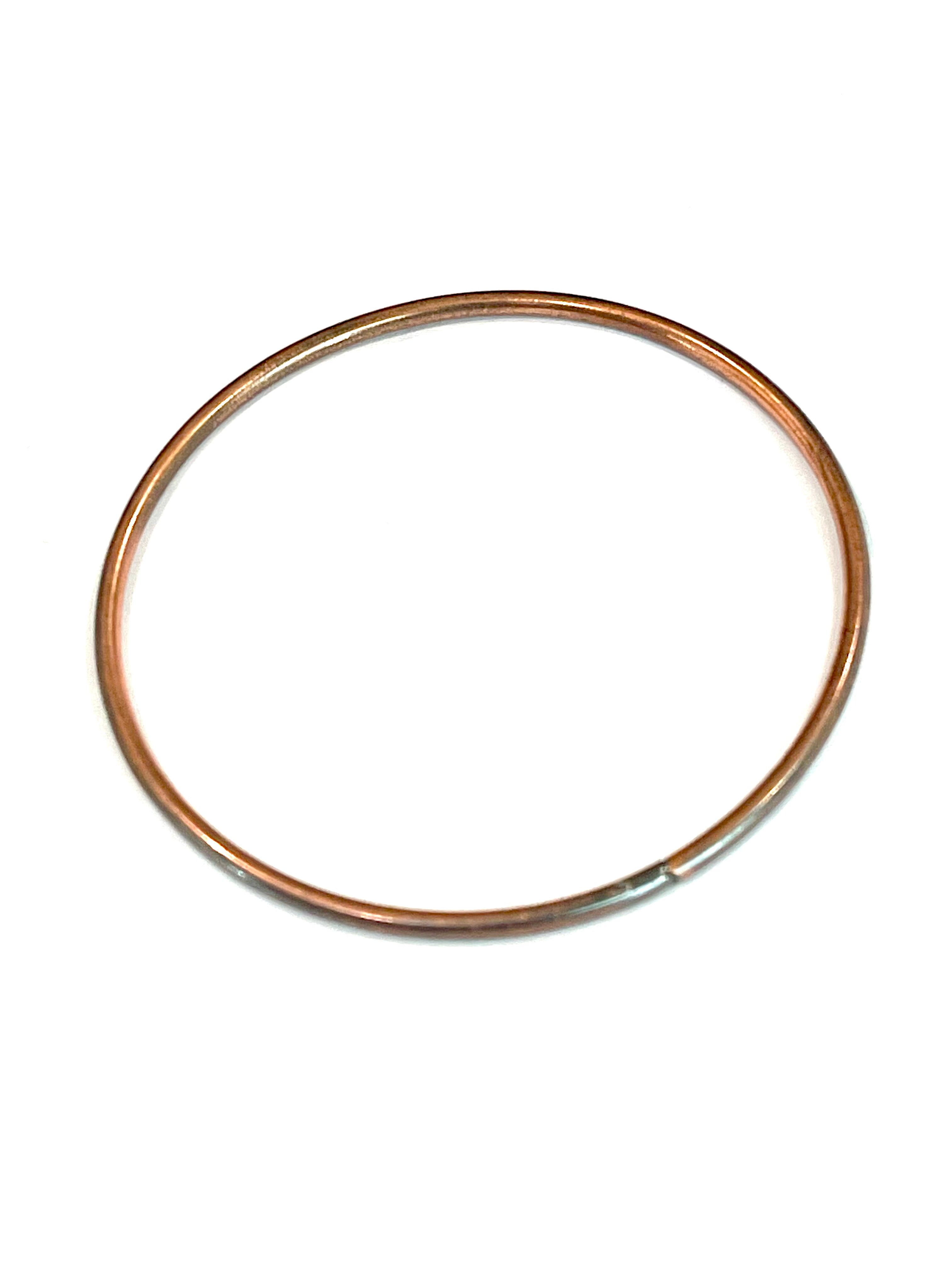 Vintage Handmade Copper Bangle Bracelet