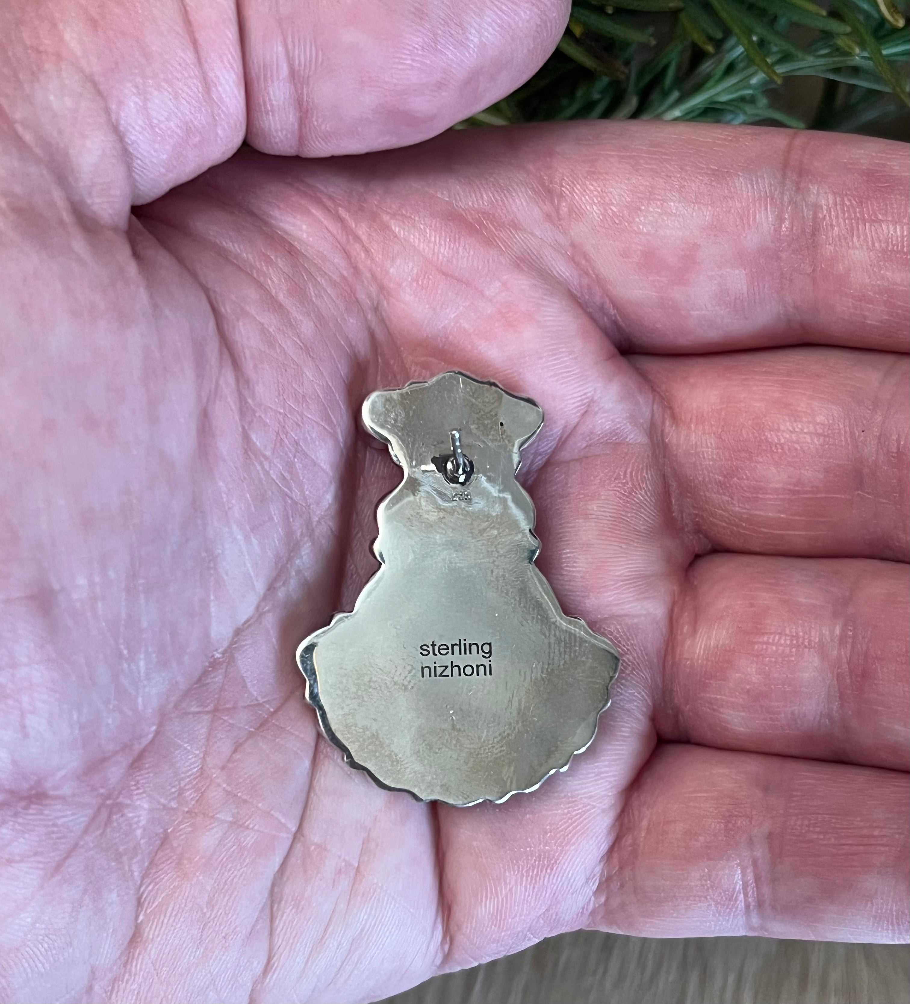 Handmade Pink Opal Sterling Silver Post Earrings