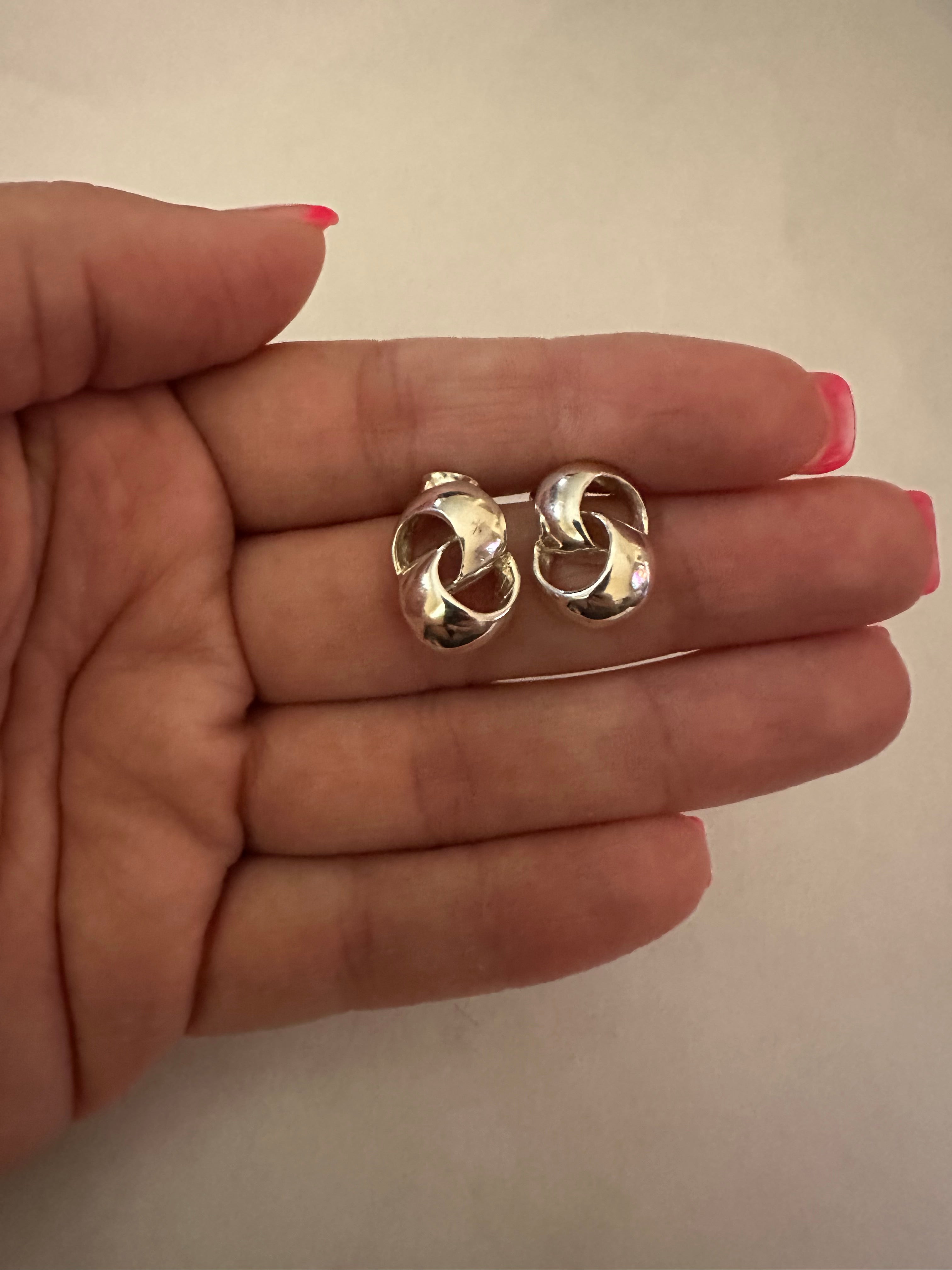 Interlocking Loop Earrings