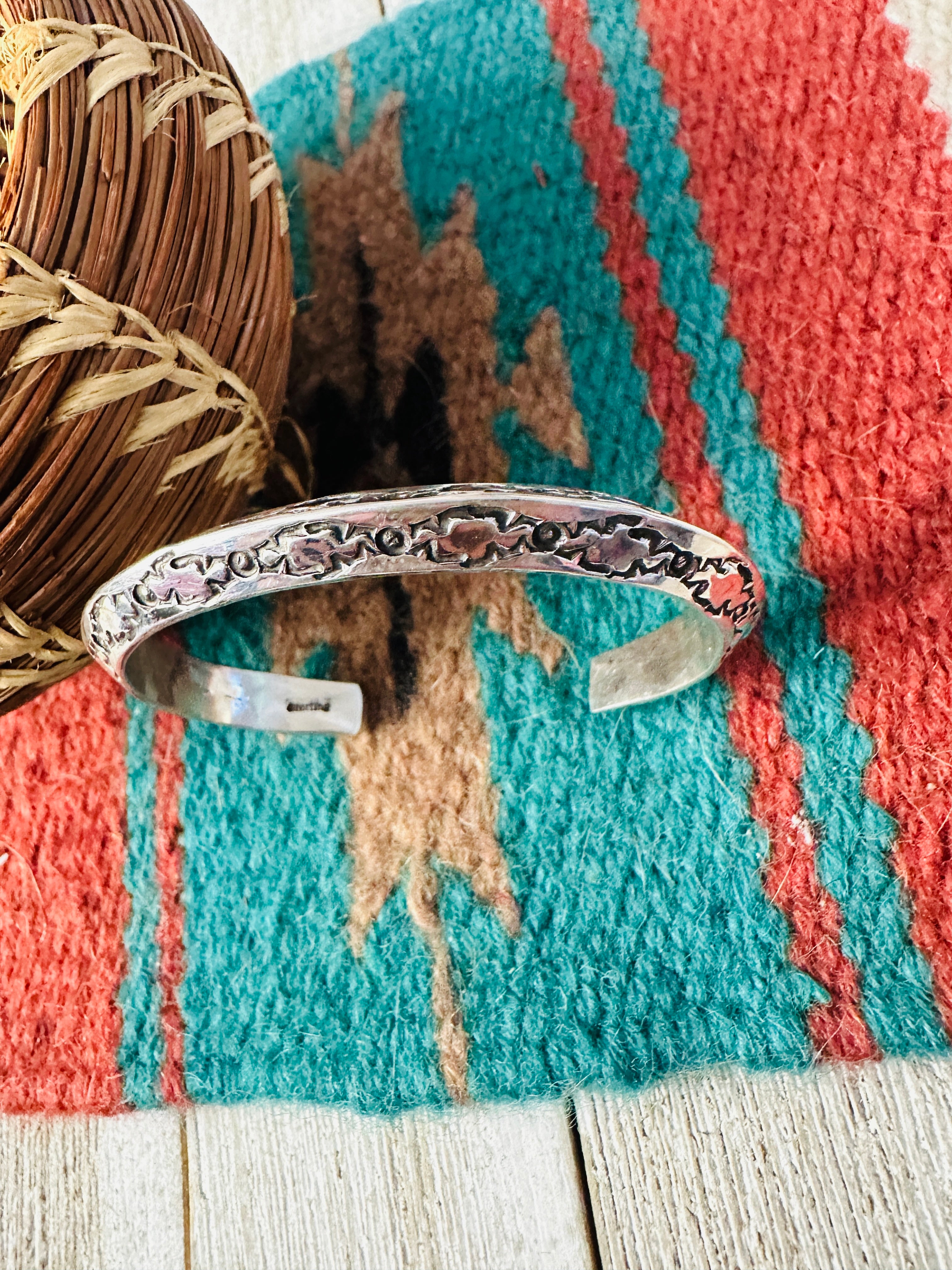 Handcrafted Sterling Silver Cuff Bracelet