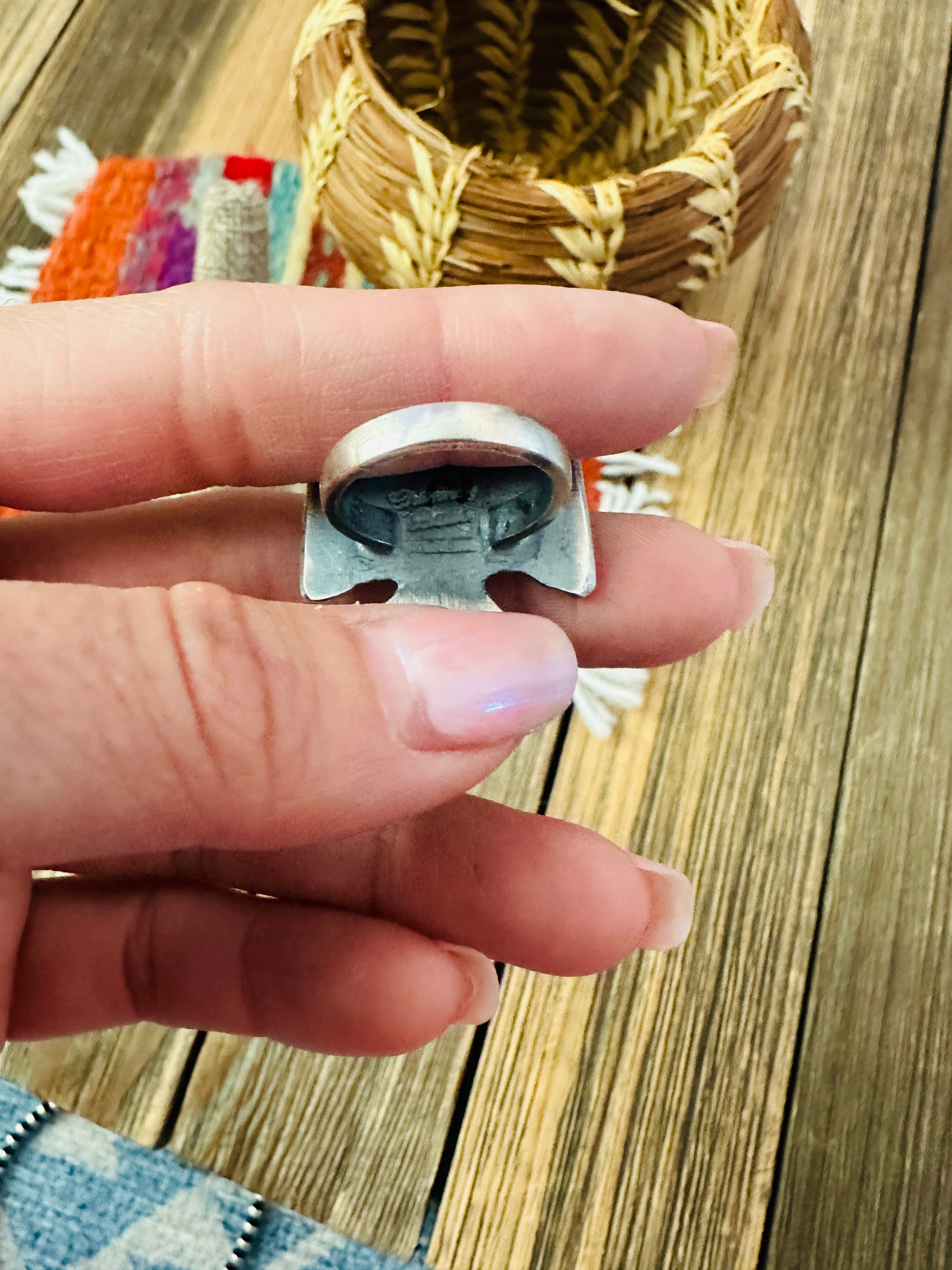 Handcrafted Sterling Silver Thunderbird Ring by Chimney Butte