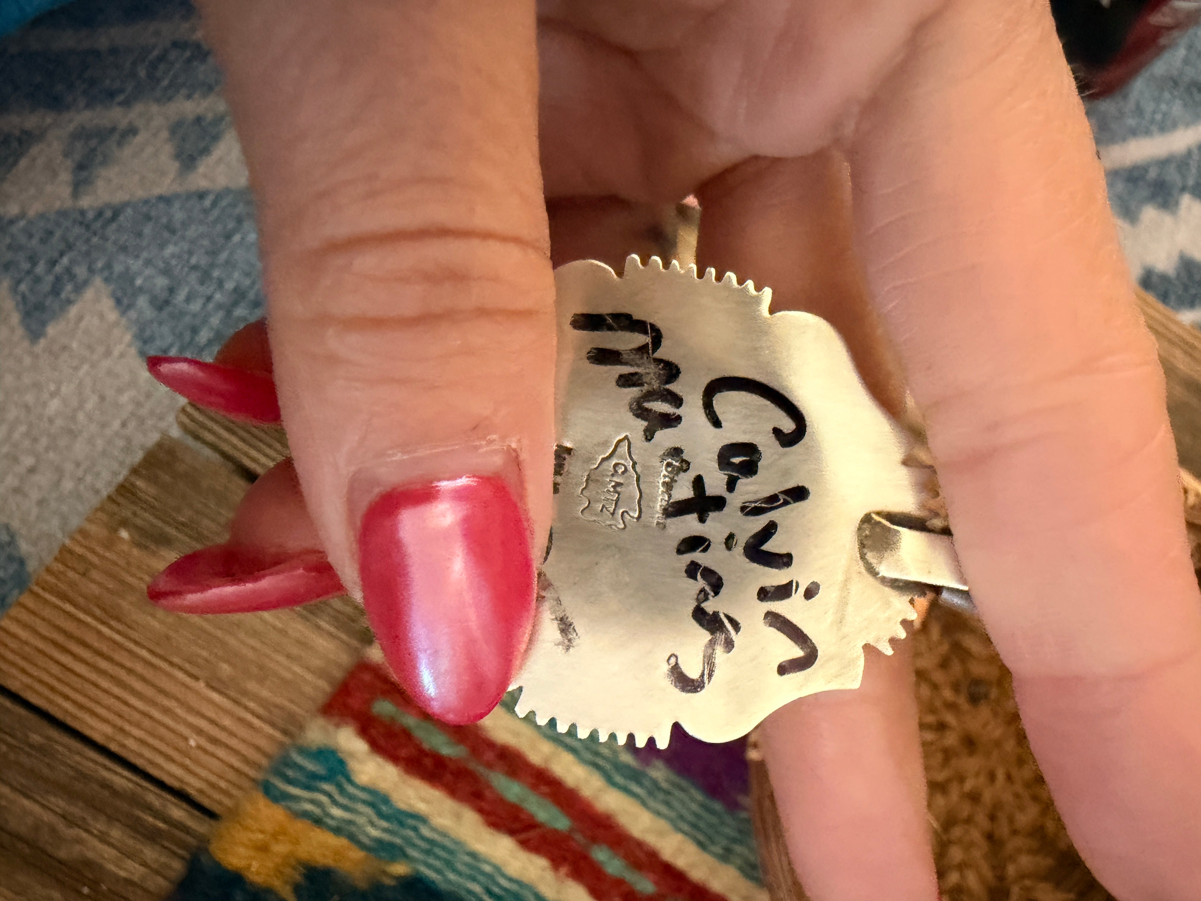 Handcrafted Sterling Silver Pendant by Calvin Martinez