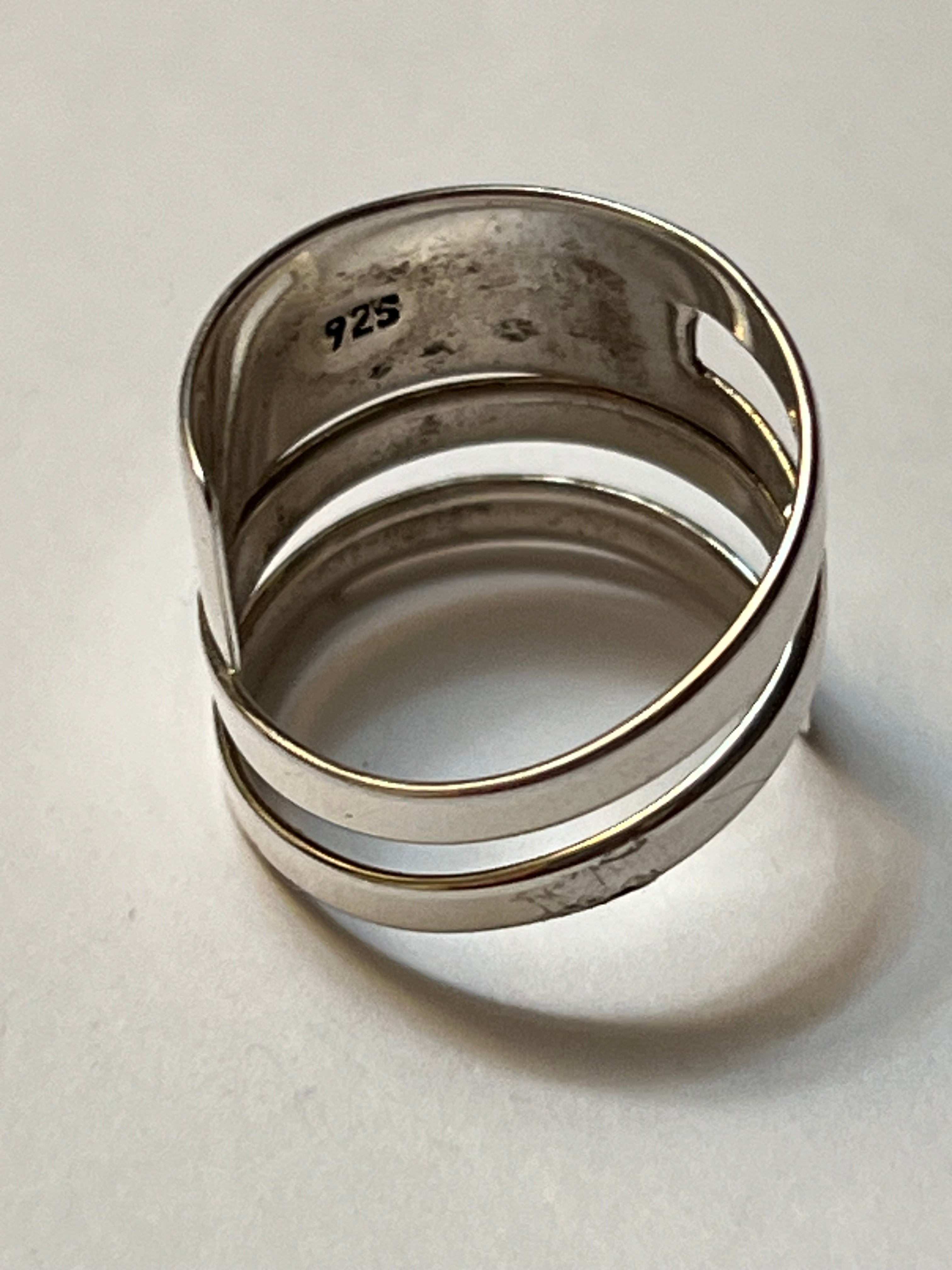 FOLDOVER RING W/ CHANNEL