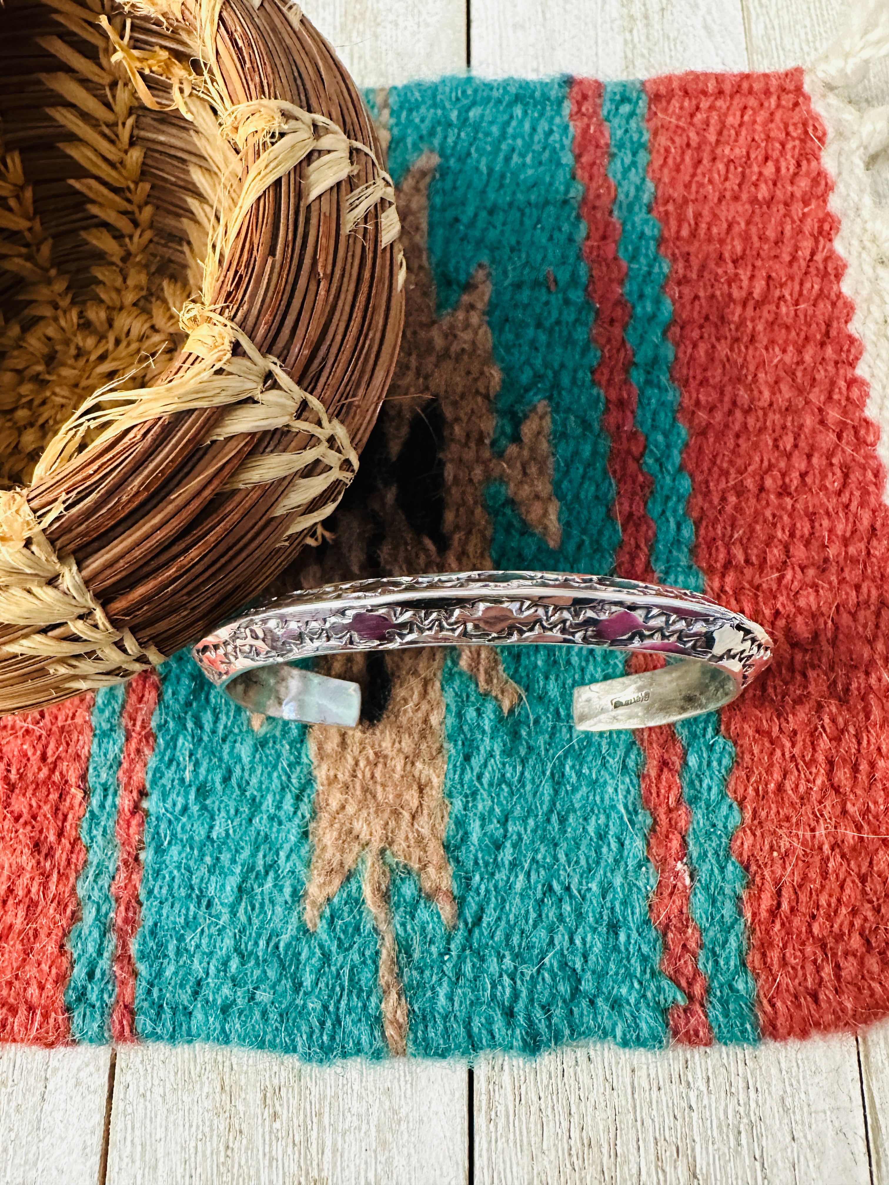 Handcrafted Sterling Silver Cuff Bracelet