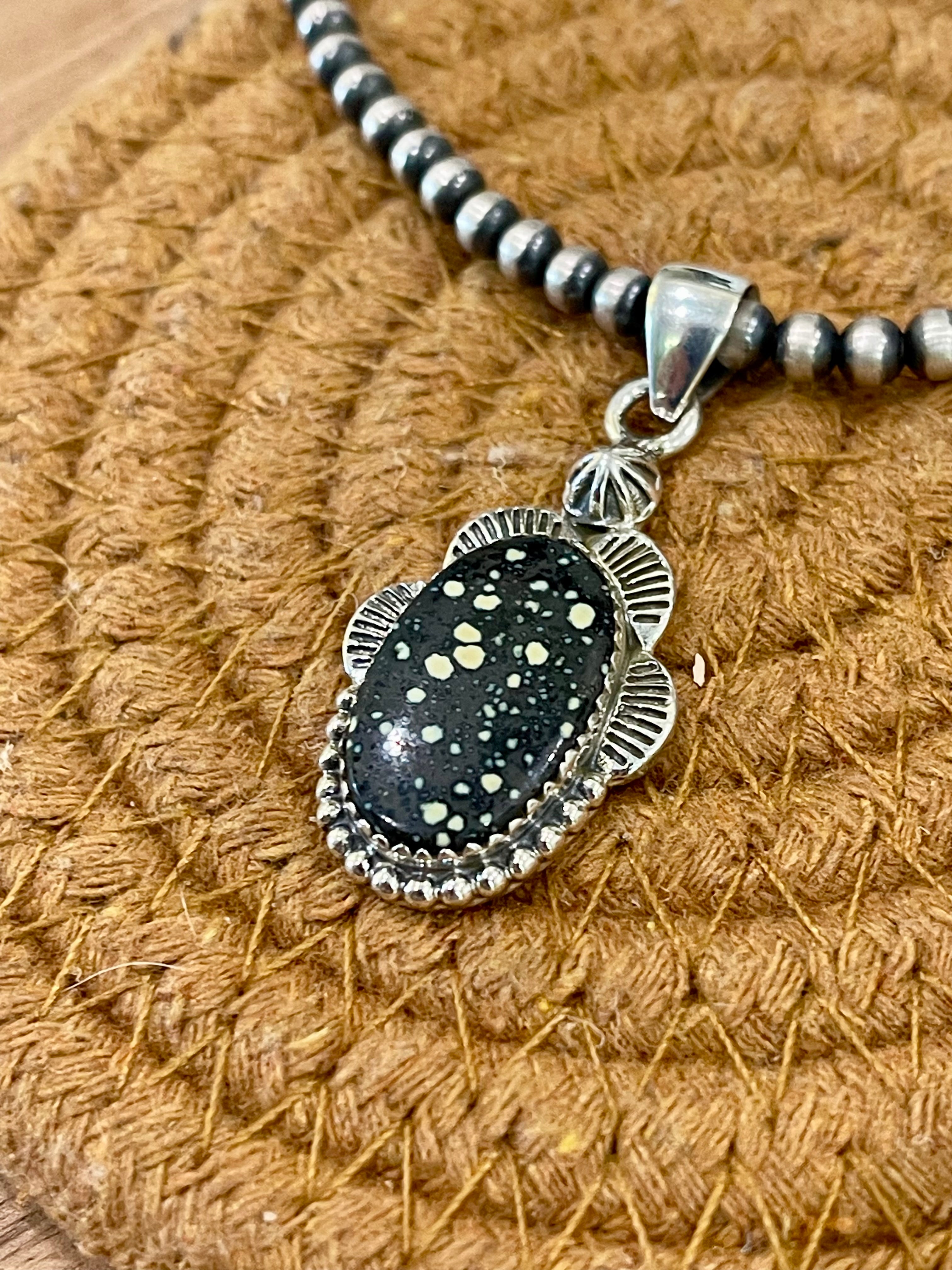 Handcrafted Sterling Silver & Variscite Pendant