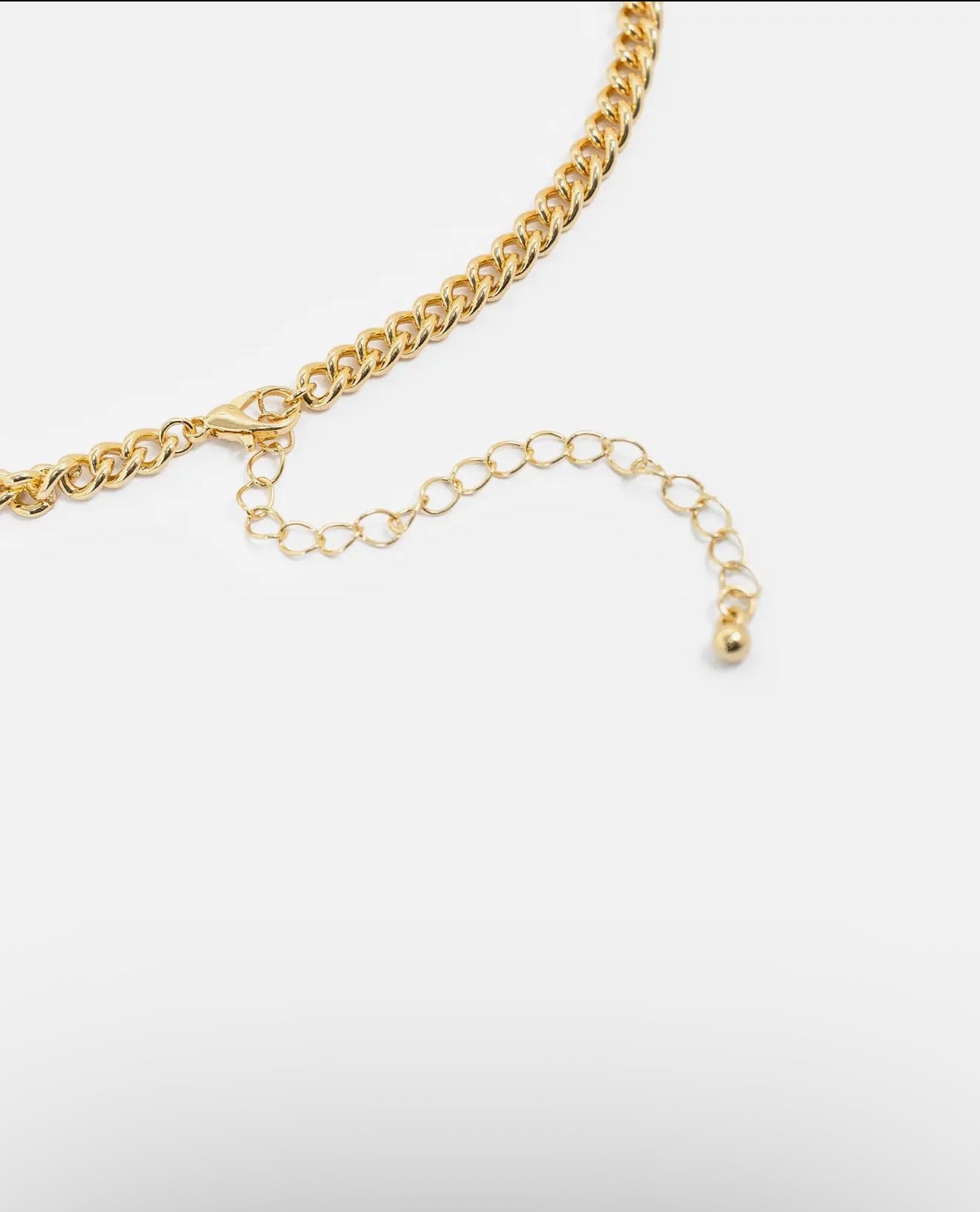 “The Golden Collection” Handmade Gold Plated Chunky HORSE BIT Necklace