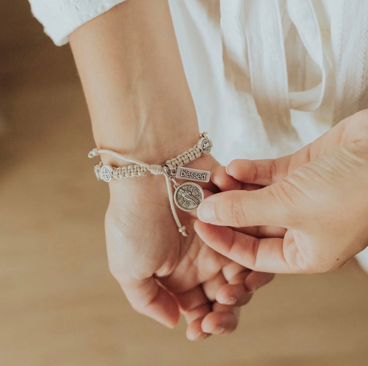 Miraculous Mary Medal Charm