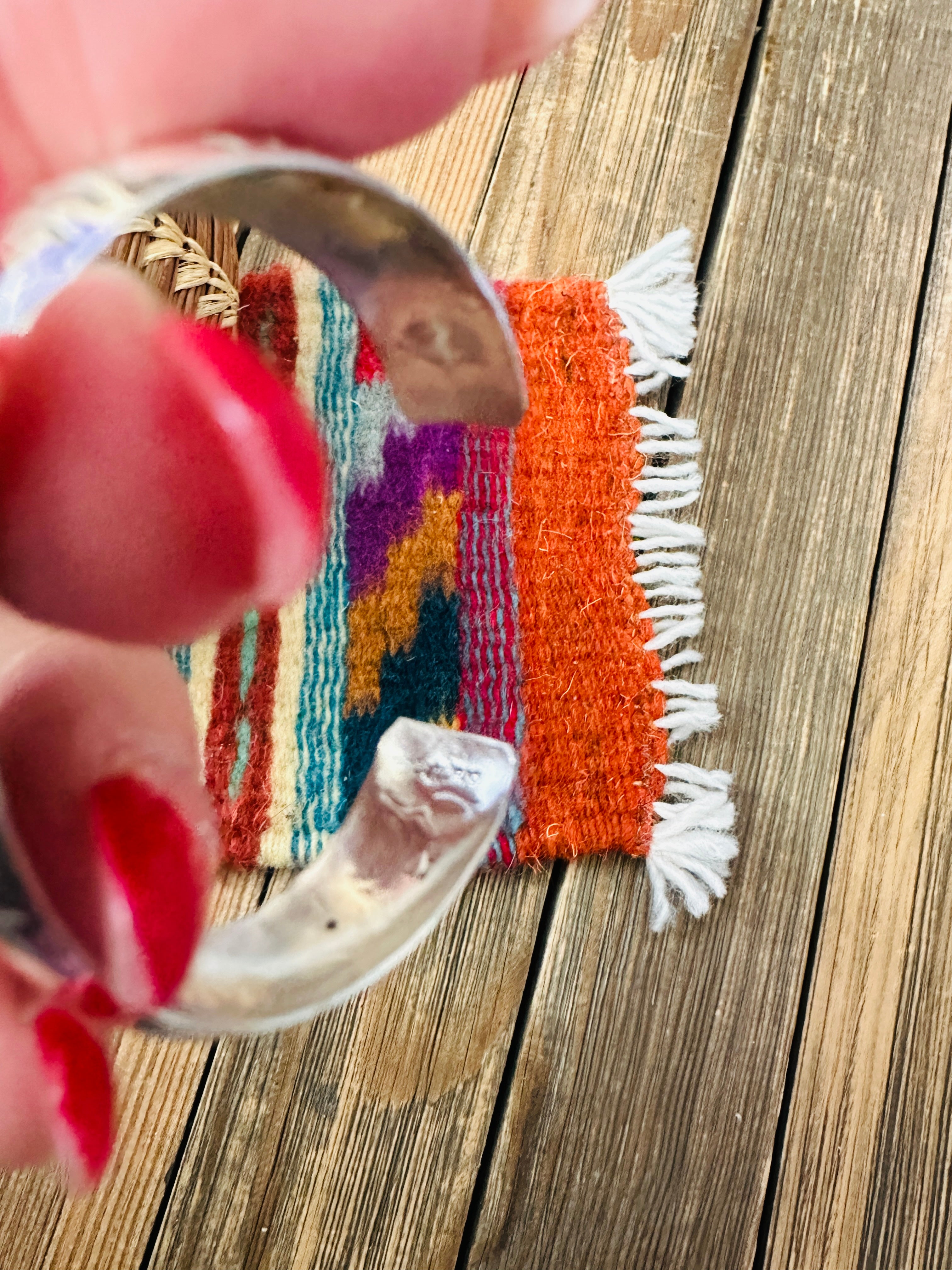 Handcrafted Sterling Silver Baby Cuff Bracelet