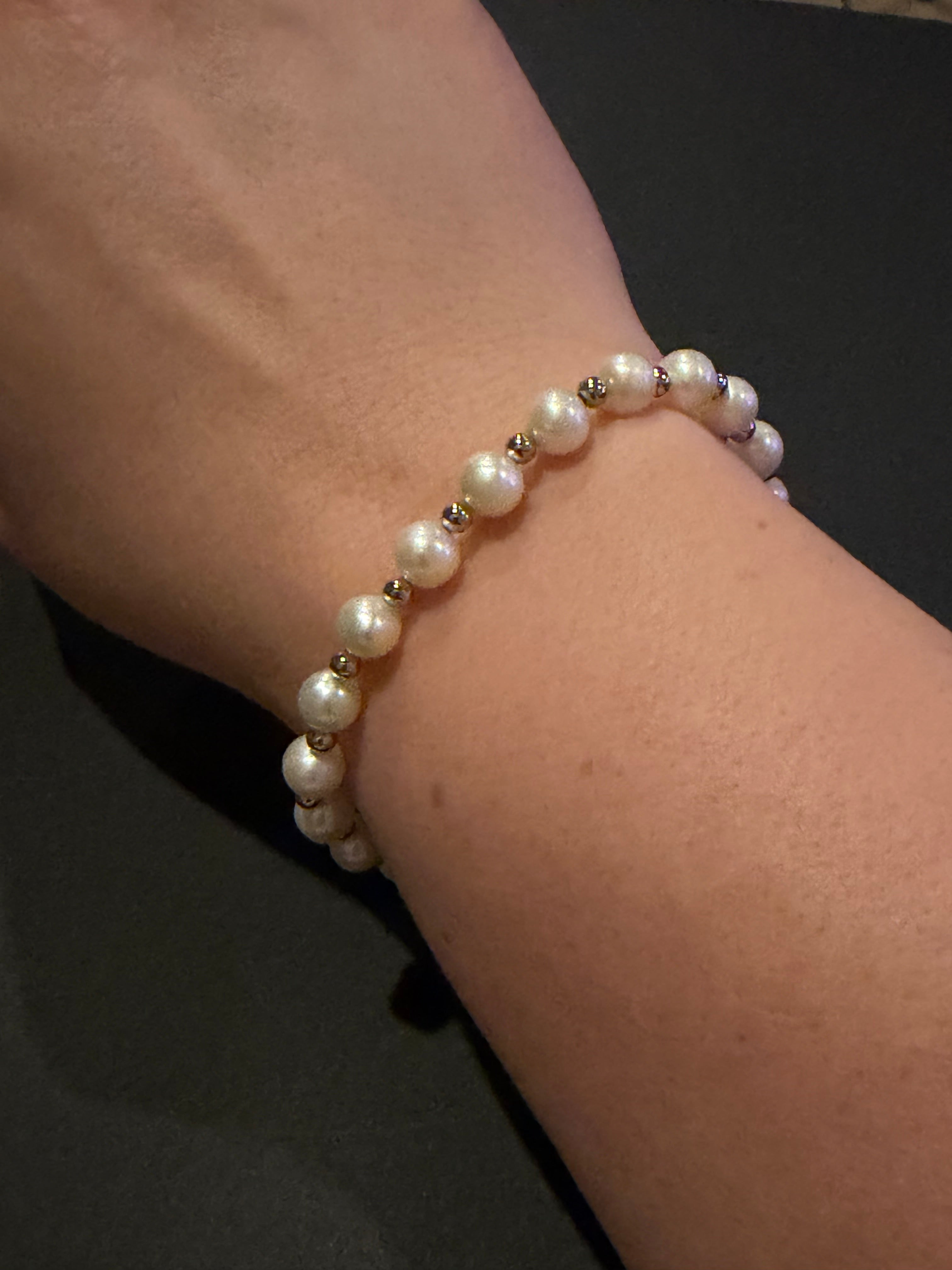 Pearl Beaded Bracelet