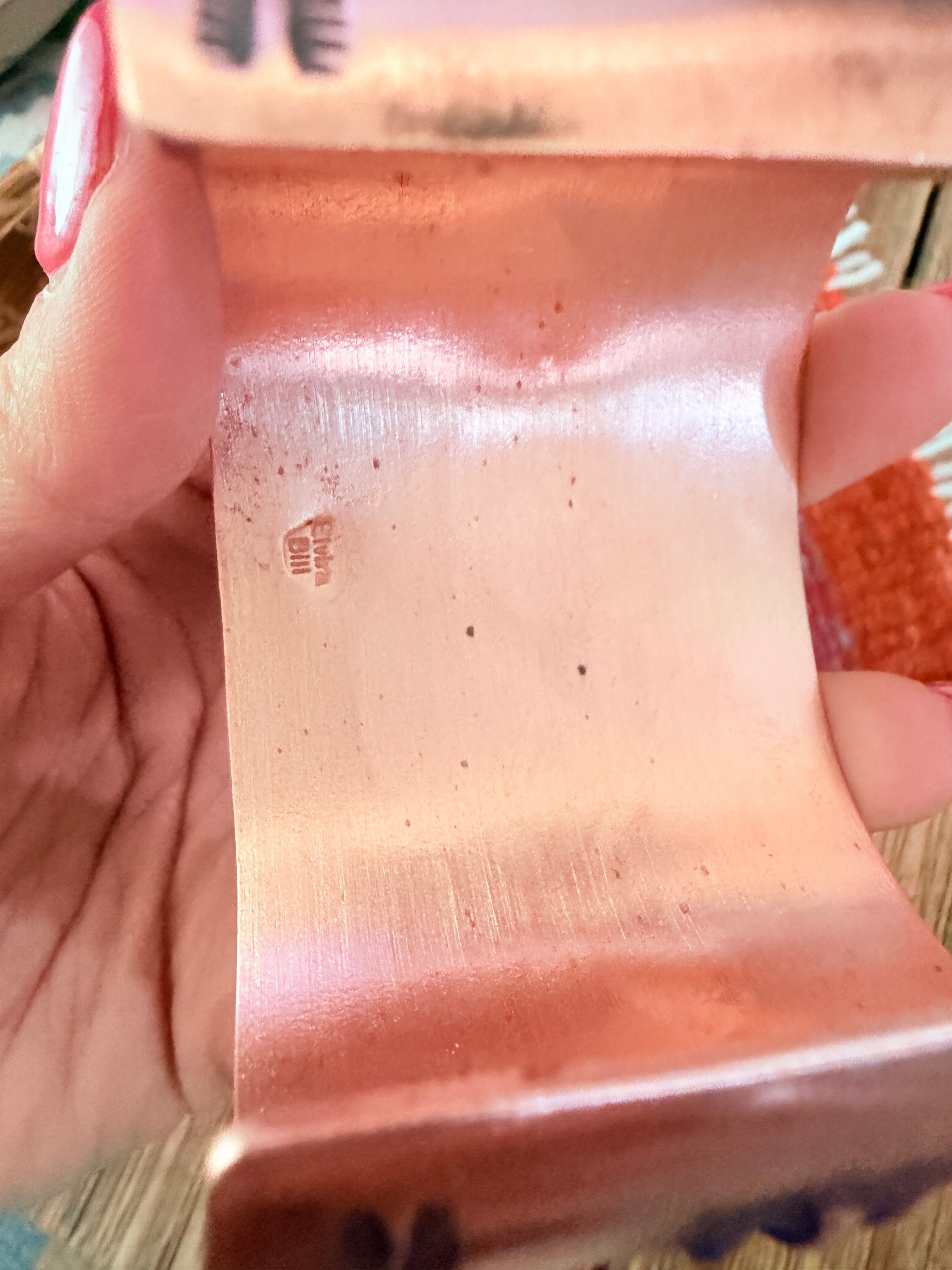 Handcrafted Copper Cuff Bracelet by Elvira Bill