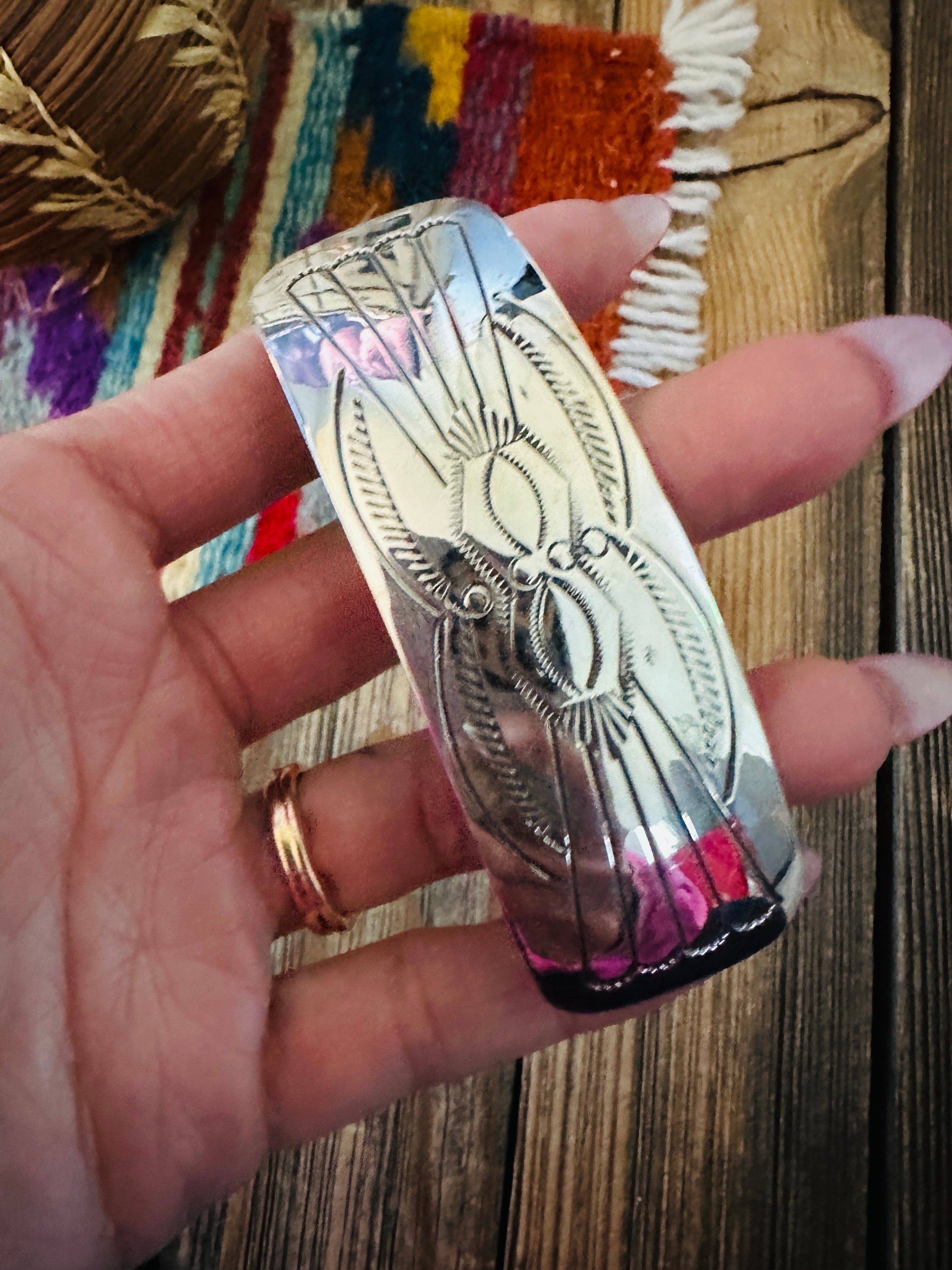 Handcrafted Sterling Silver Hair Barrette