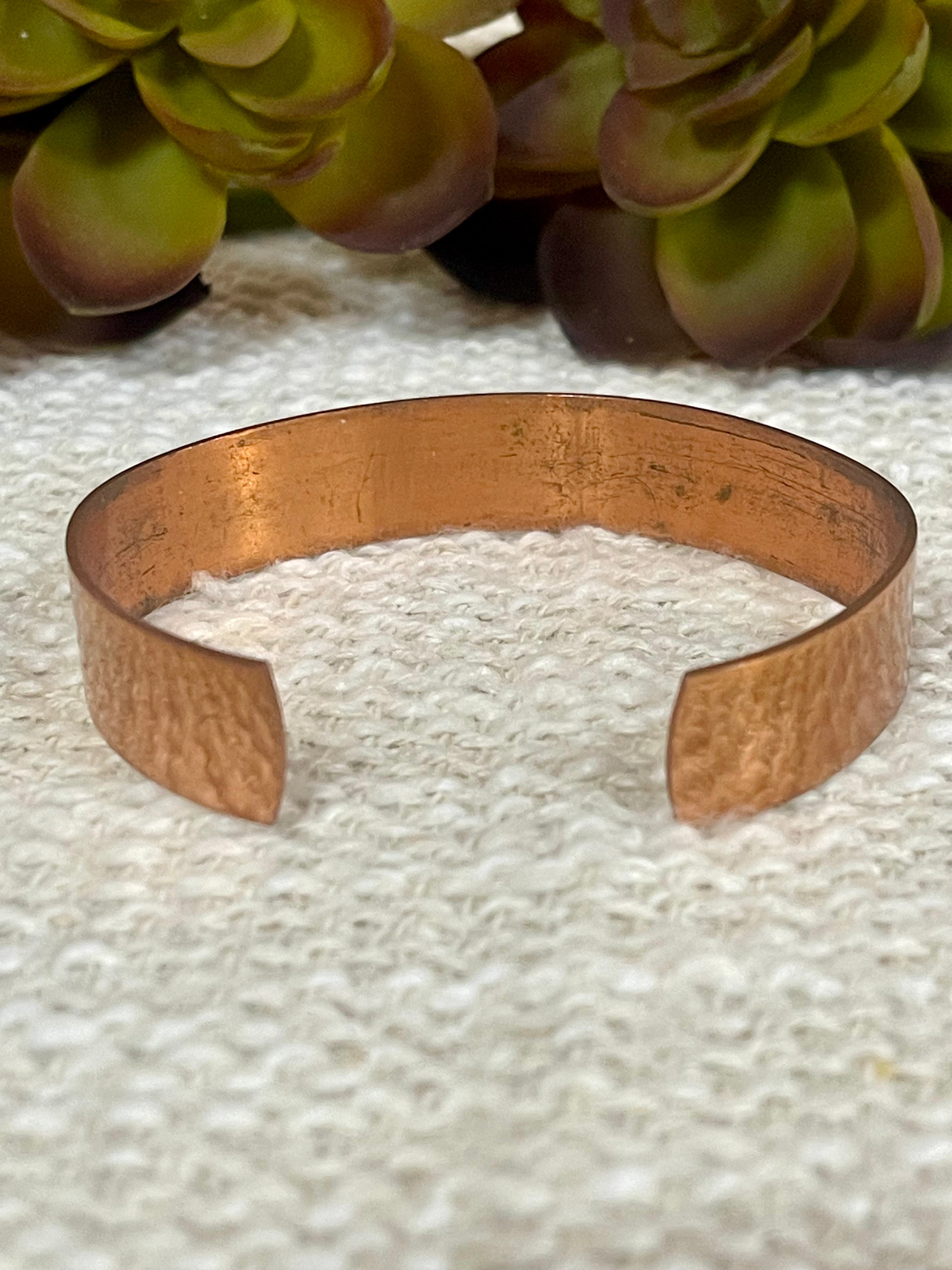 Vintage Handmade Copper Cuff