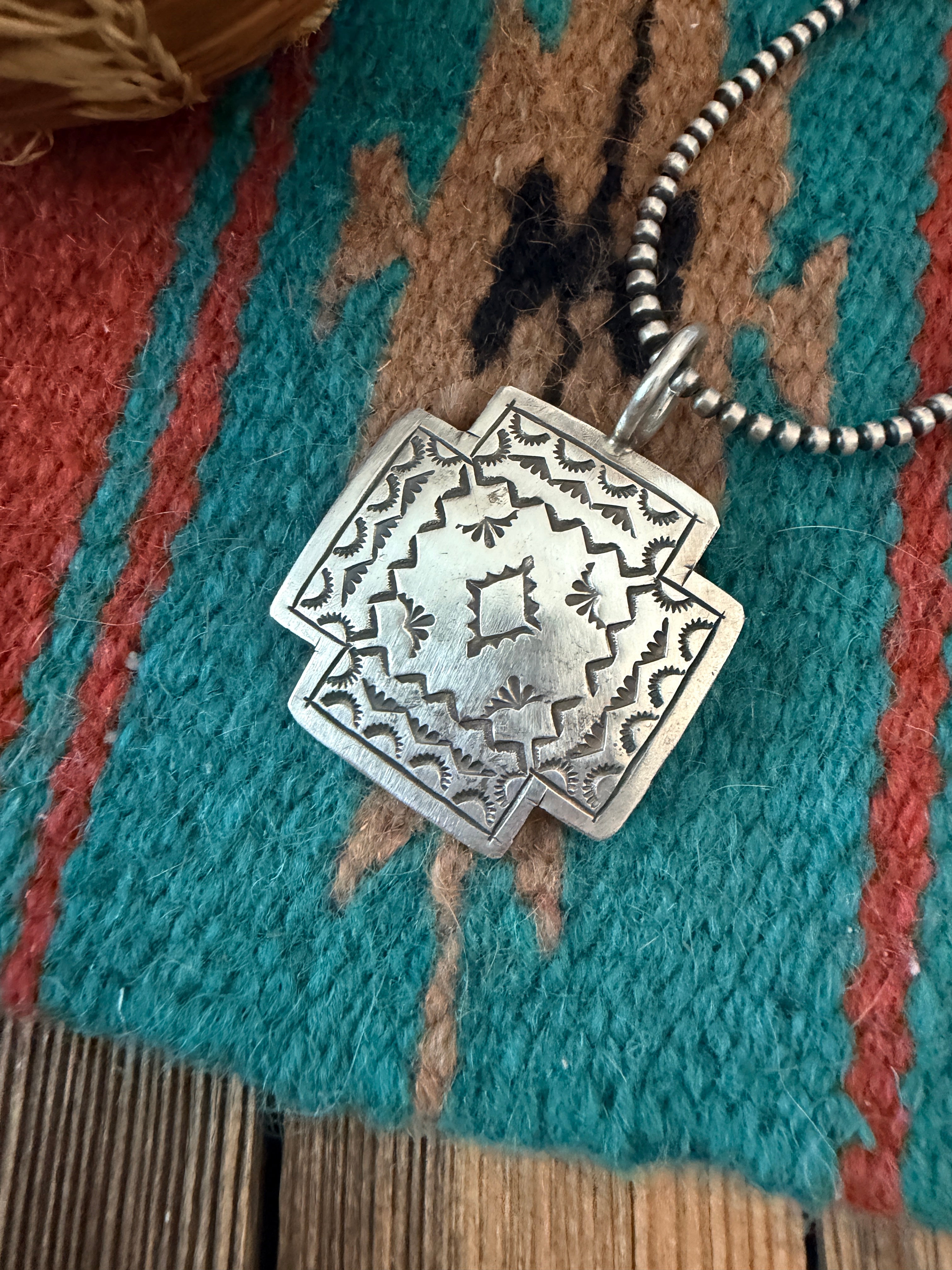 Handcrafted Sterling Silver Cross Pendant