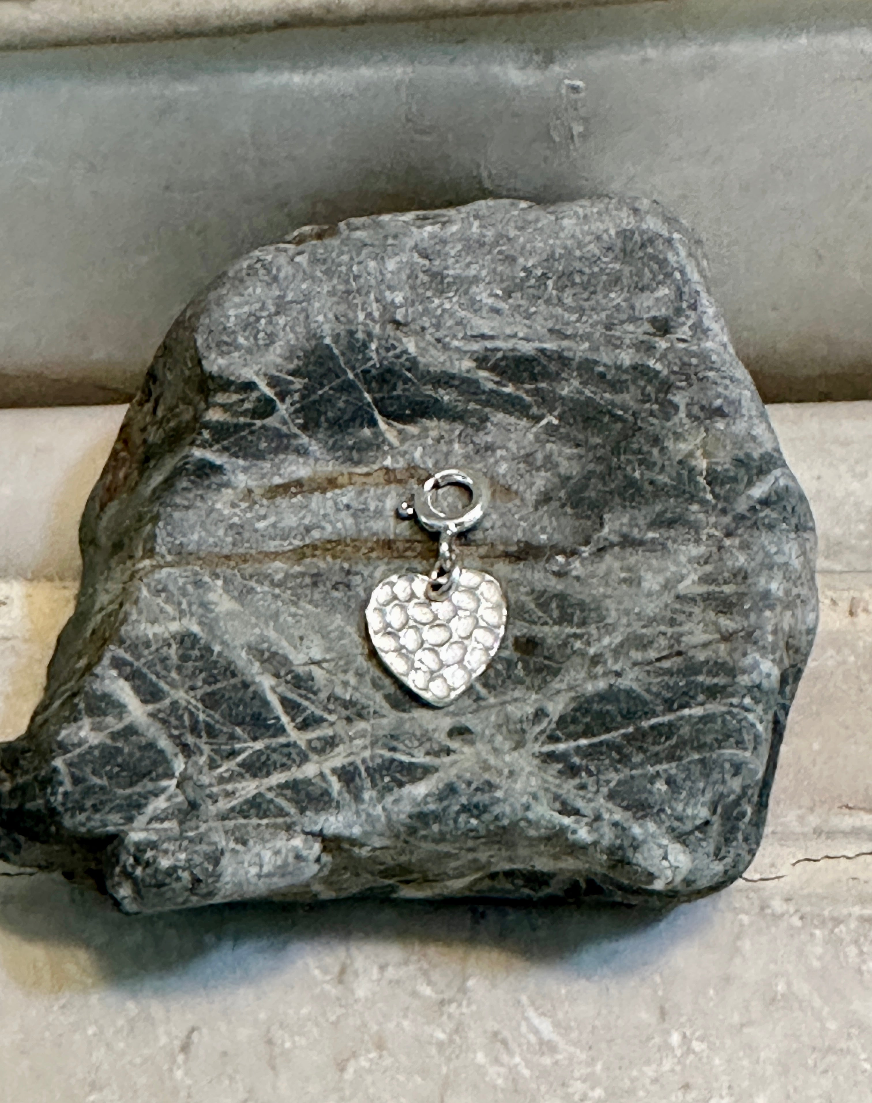 Sterling Silver Heart Charm