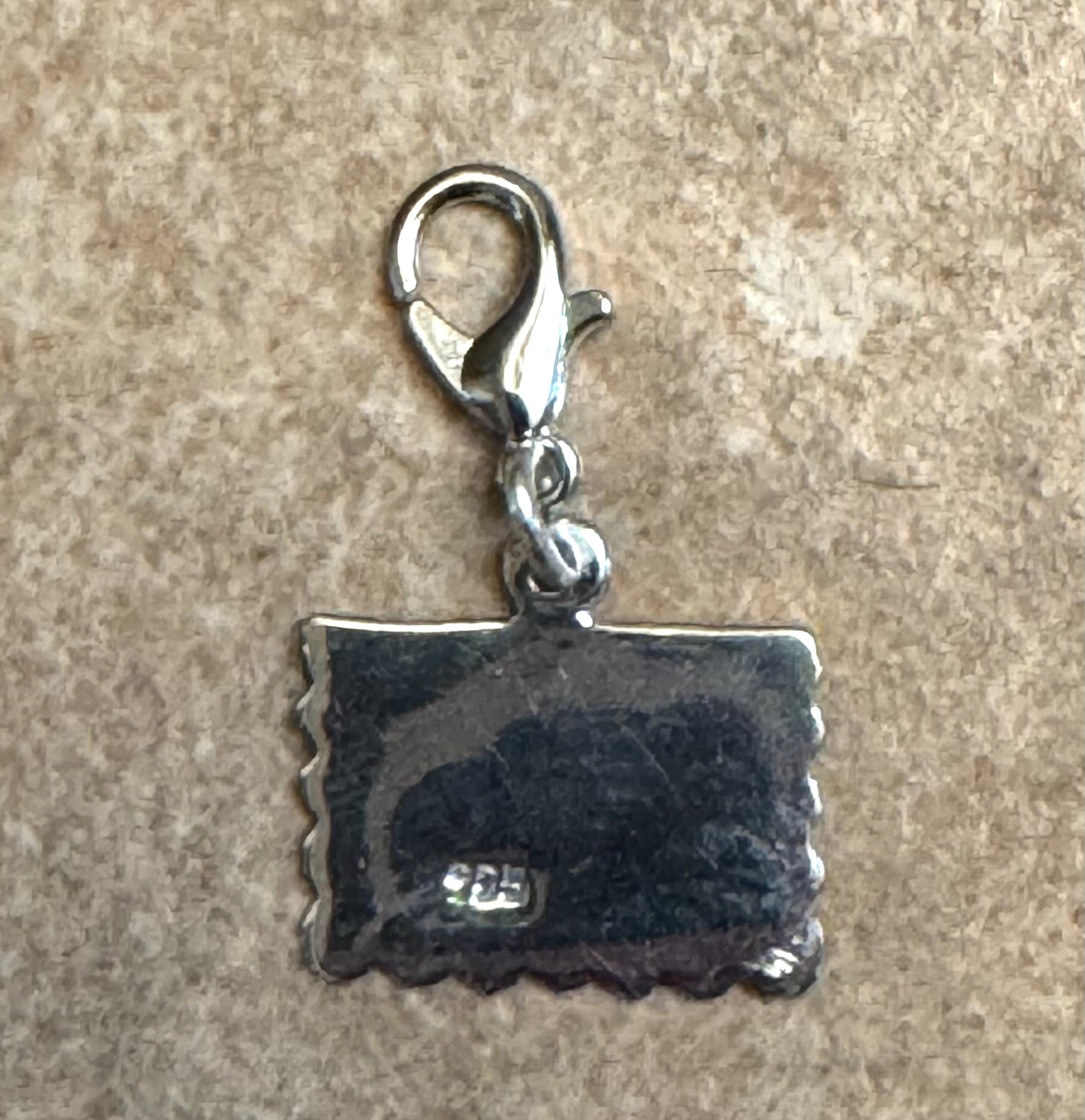 Multicolored Tough Girl Sterling Silver Charm