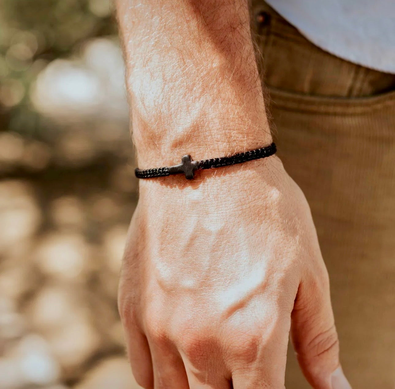 Faith Confirmed Cross Bracelet