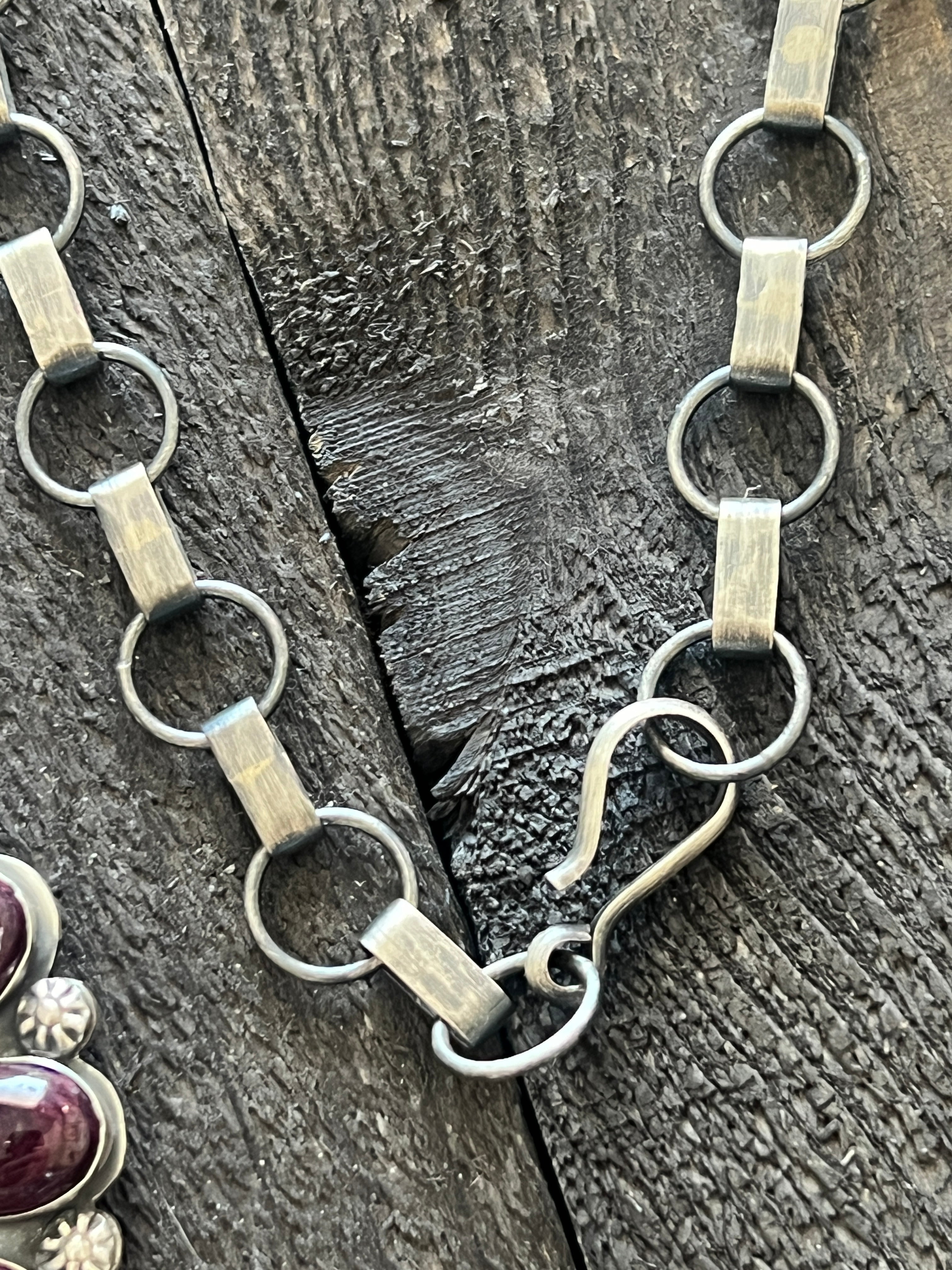 Handcrafted Stunning Sterling Silver, Carved Spiny Oyster and Turquoise Necklace by Gilbert Platero