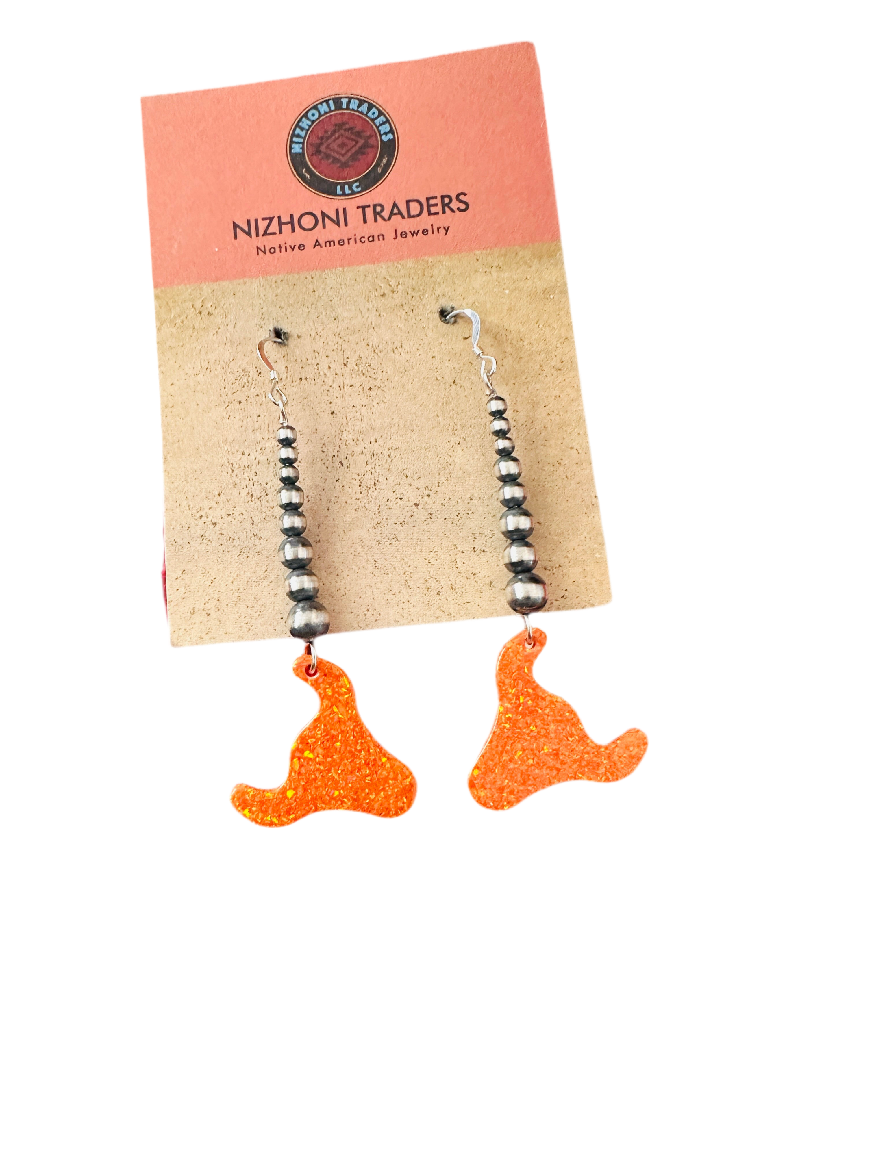 Summer Lovin’ Handcrafted Sterling Silver Pearl Beaded Opal Bull Head Dangle Earrings