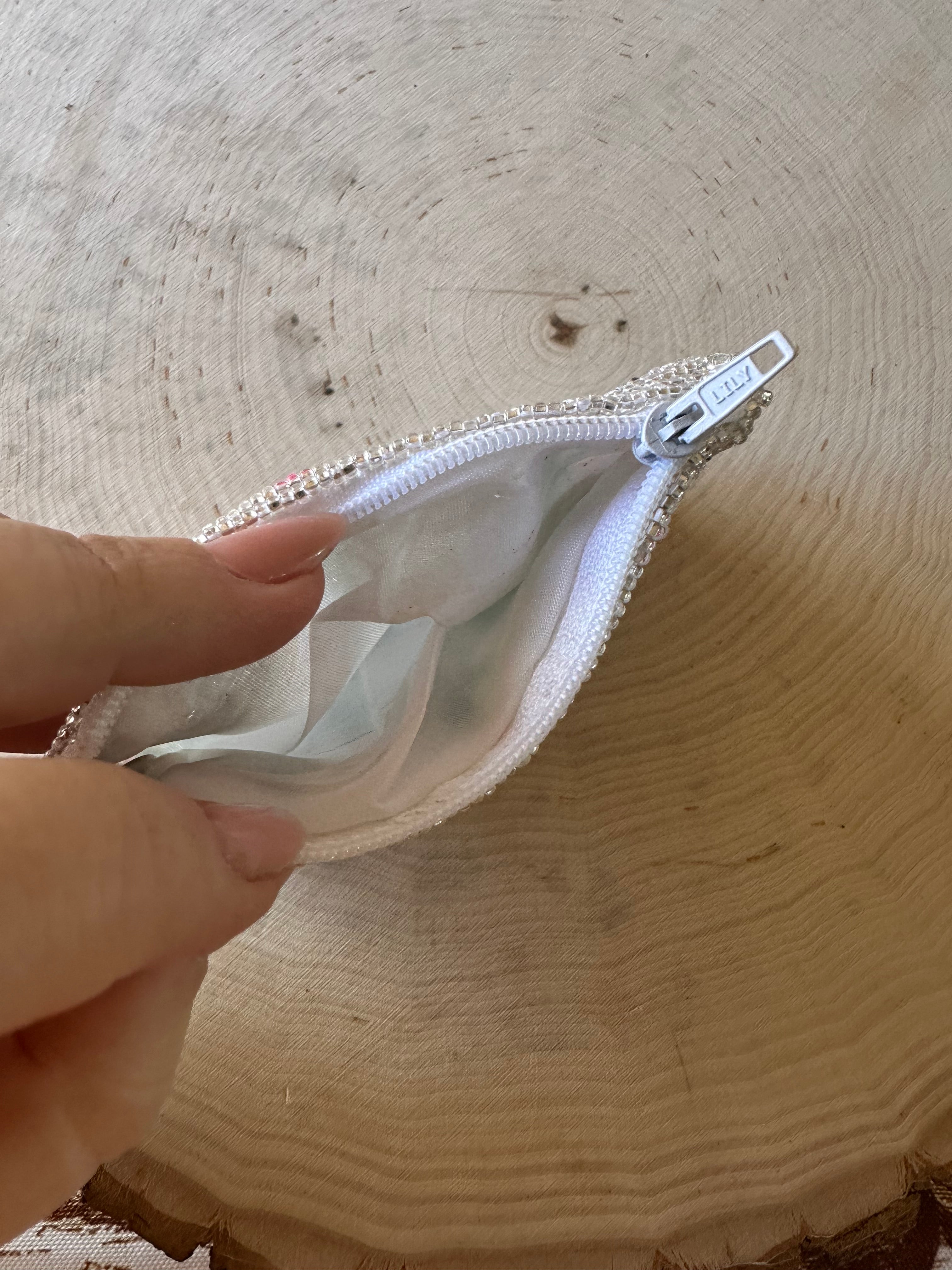 Handmade Beaded Saguaro Cactus Coin Purse