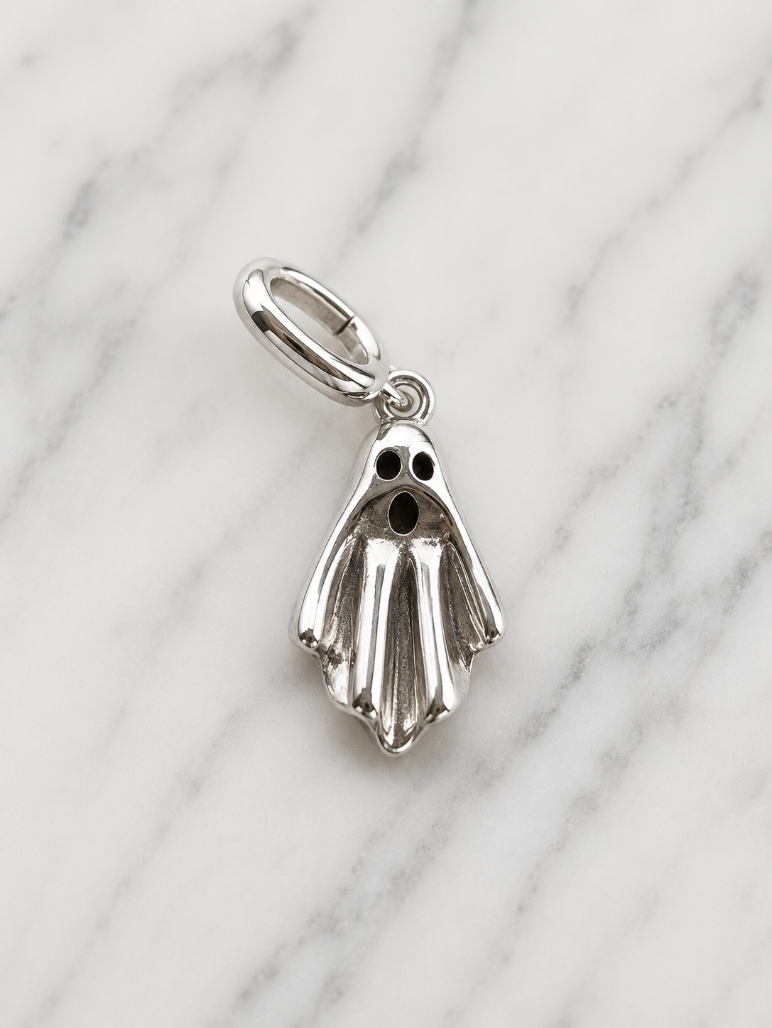 Sterling Silver Ghost Charm