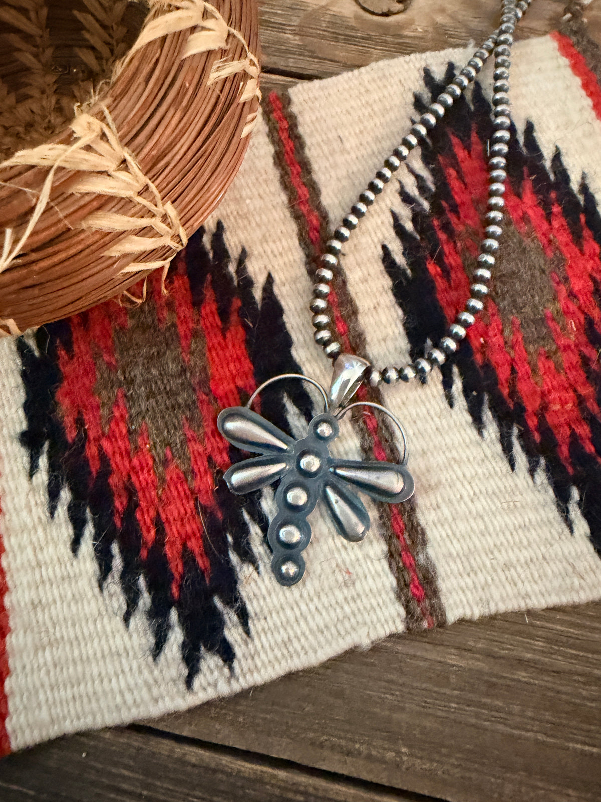 Handcrafted Sterling Silver Dragonfly Pendant