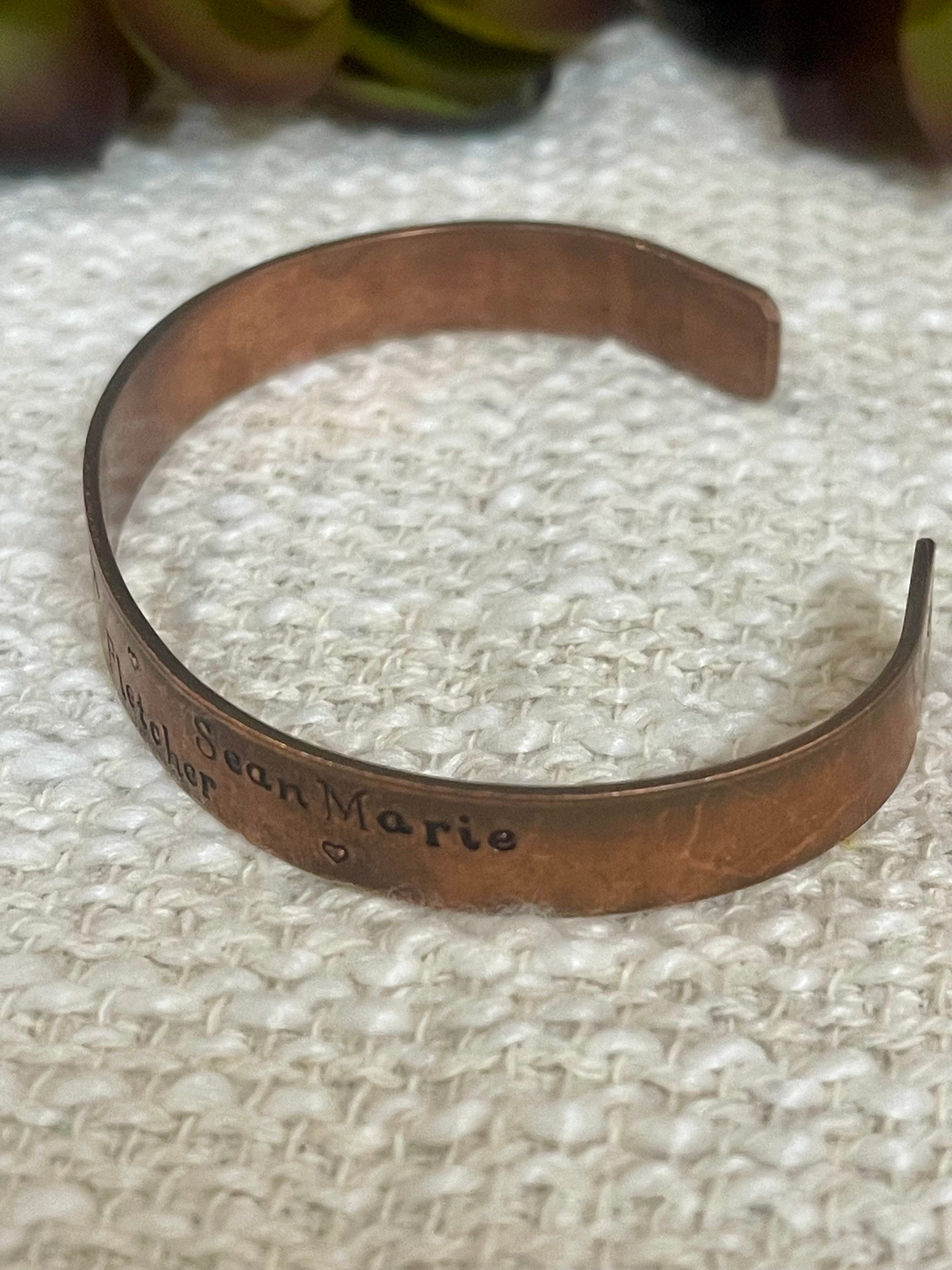 Vintage Handmade Copper Cuff