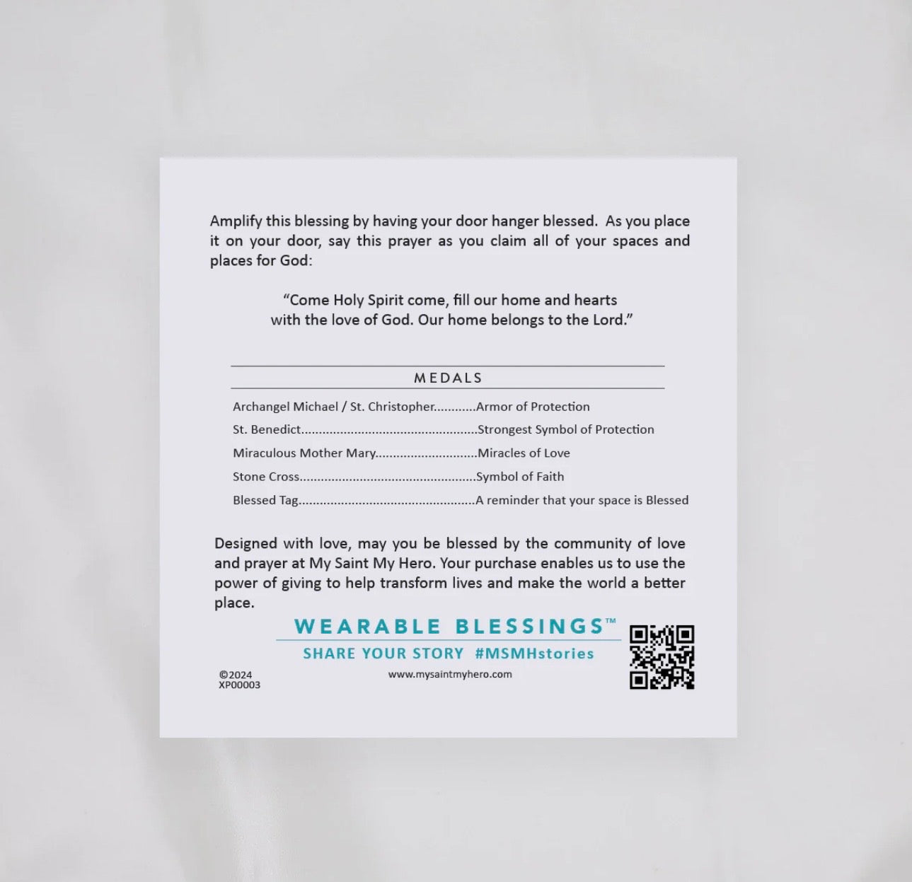 Blessings for Your Home Door Hanger